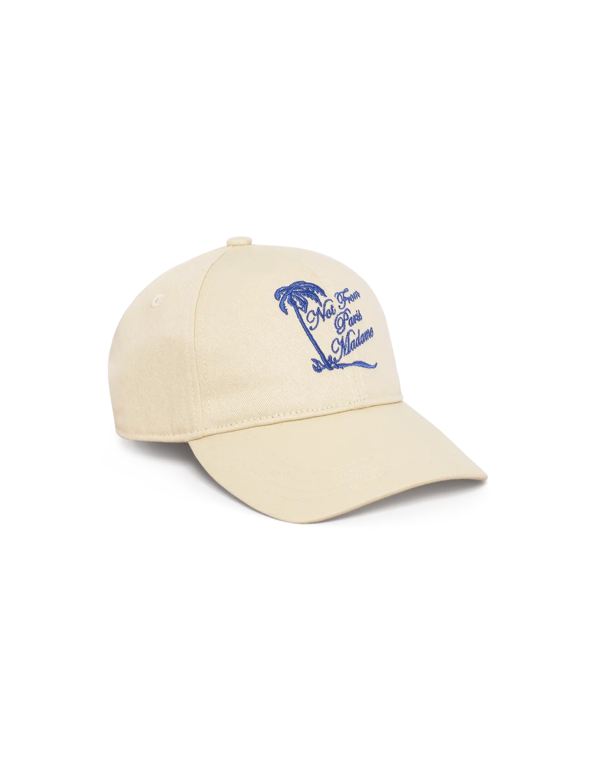 Drôle De Monsieur Palmiers Basecap off white Baumwolle