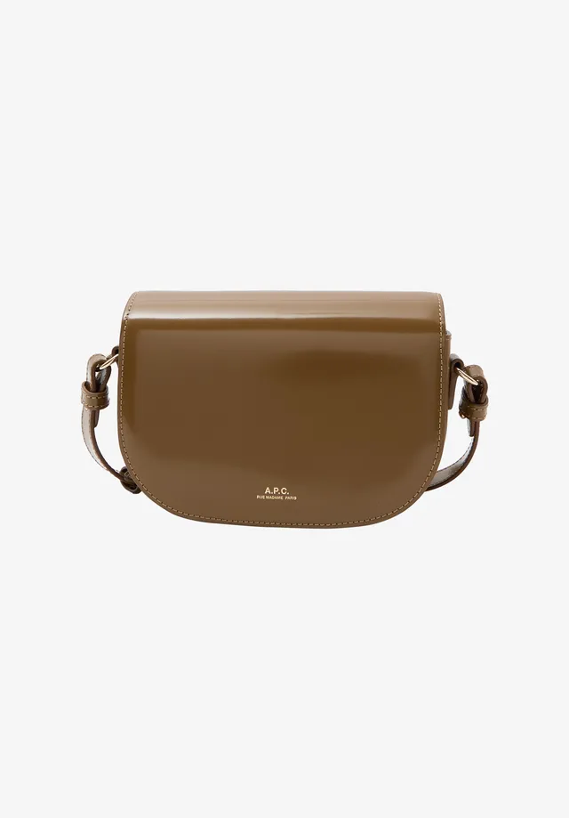 A.P.C. Le B-Side Small Tasche Leder Braun