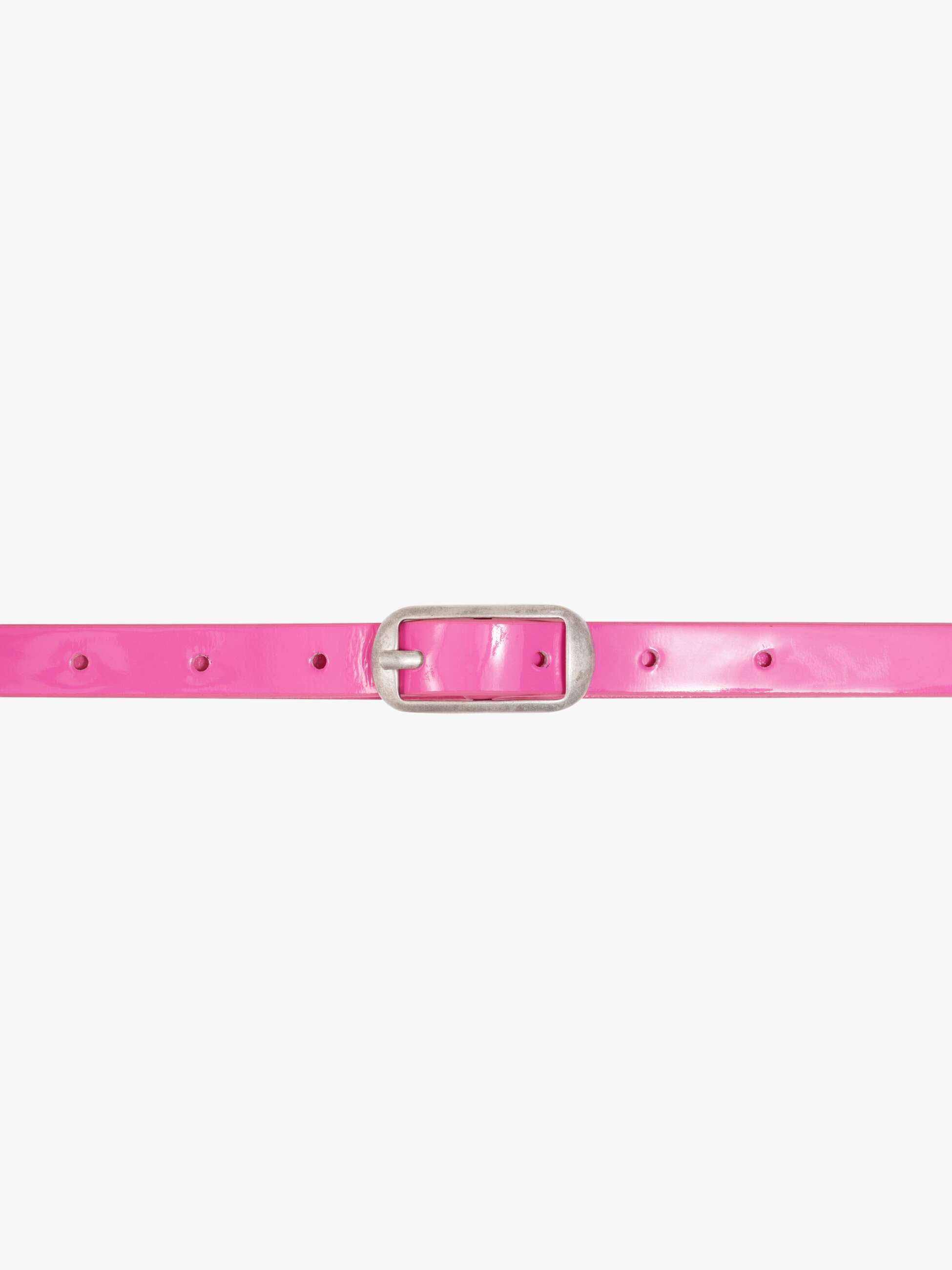 Mother The Patent Leather Belt Gürtel Rosa Frosting