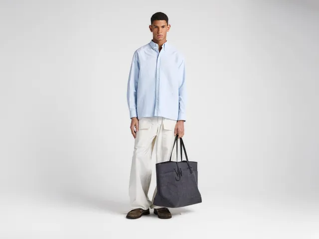 J.W.Anderson Shirts Classic Shirt Hemd Hellblau Herren