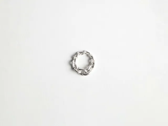 J.W.Anderson Chain-Link Ring Weissgold 18kt