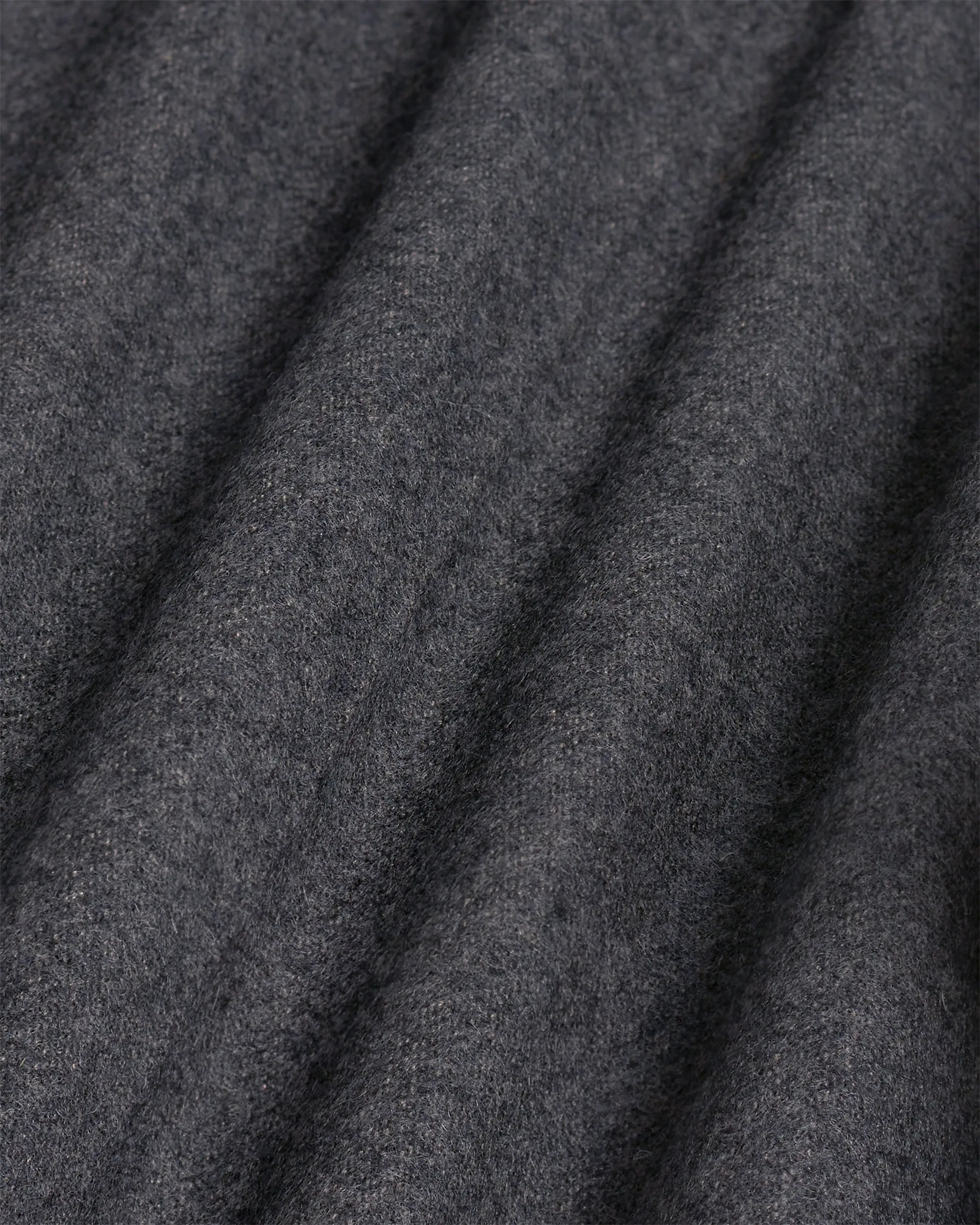 Drôle De Monsieur Le Pantalon Flanelle Hose Wolle Grau