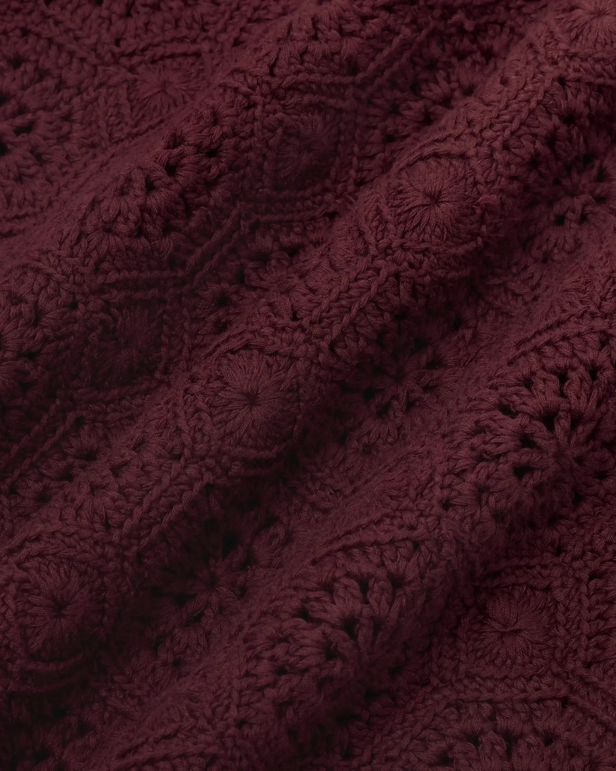 Drôle De Monsieur Débardeur Maille Crochet Tank Top Rot Baumwolle