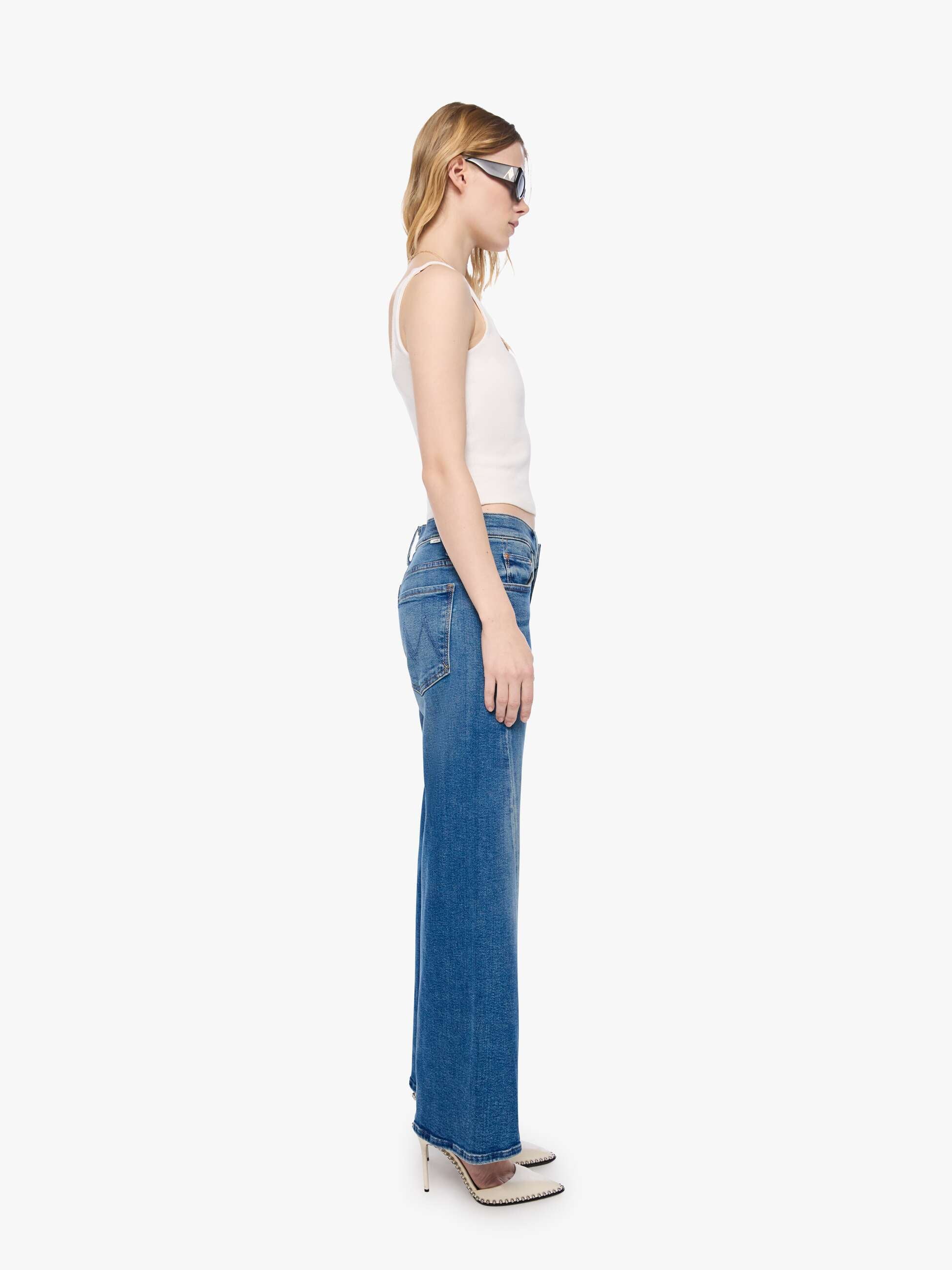 Mother Lil Sidestepper Twist Petite Jeans Strike It Rich