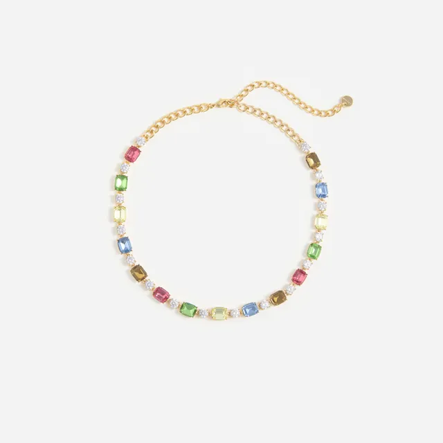 Self Portrait Multi Crystal Stone Halskette Multi One Size