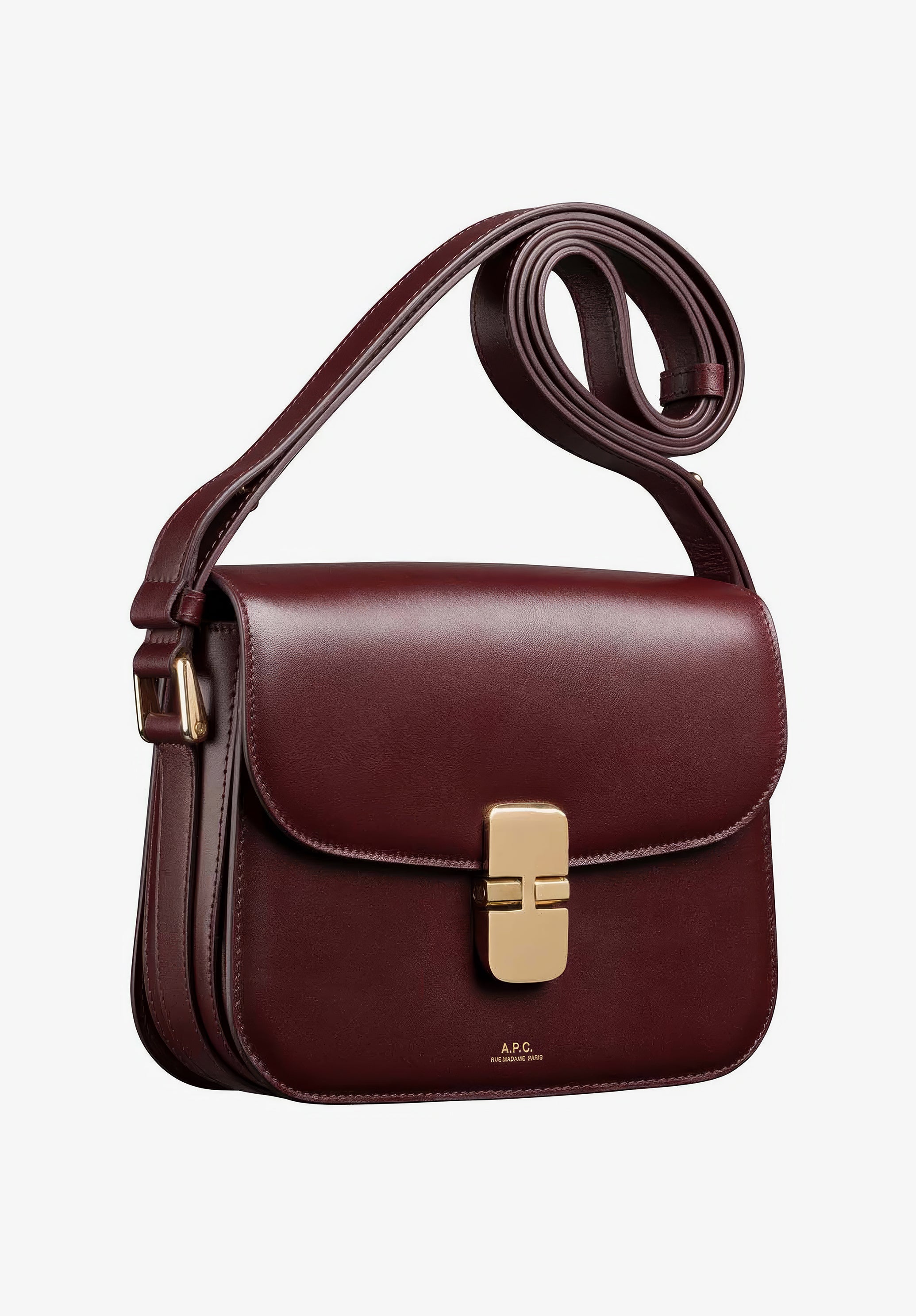 A.P.C. Grace Mini Ledertasche Rindsleder TU
