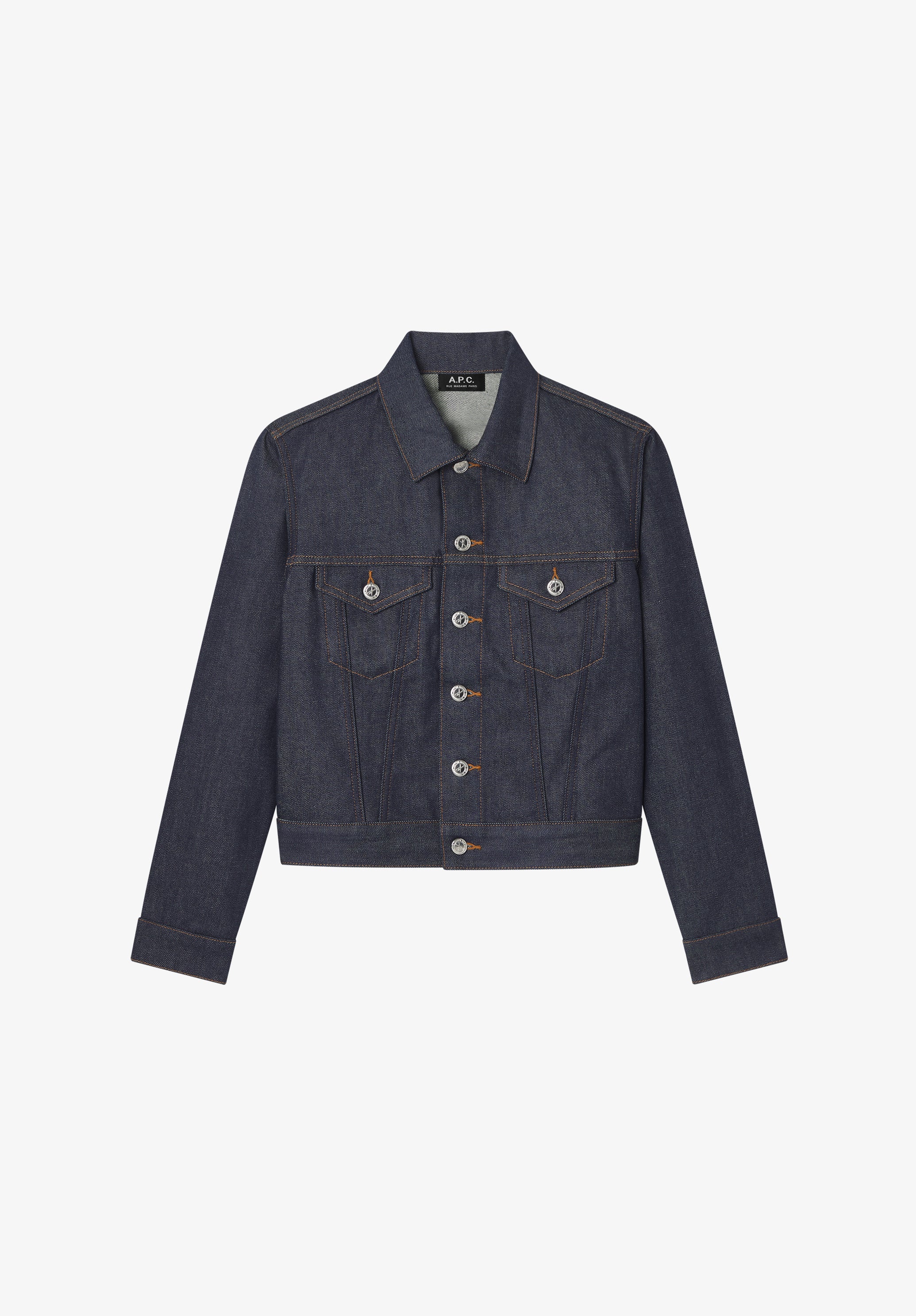 A.P.C. Dion Jacke Kurz Pattentaschen Gitarrendolch