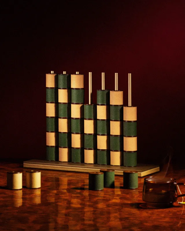 Drôle De Monsieur Le Puissance 4 Vier Gewinnt Spiel Holz Leder OS