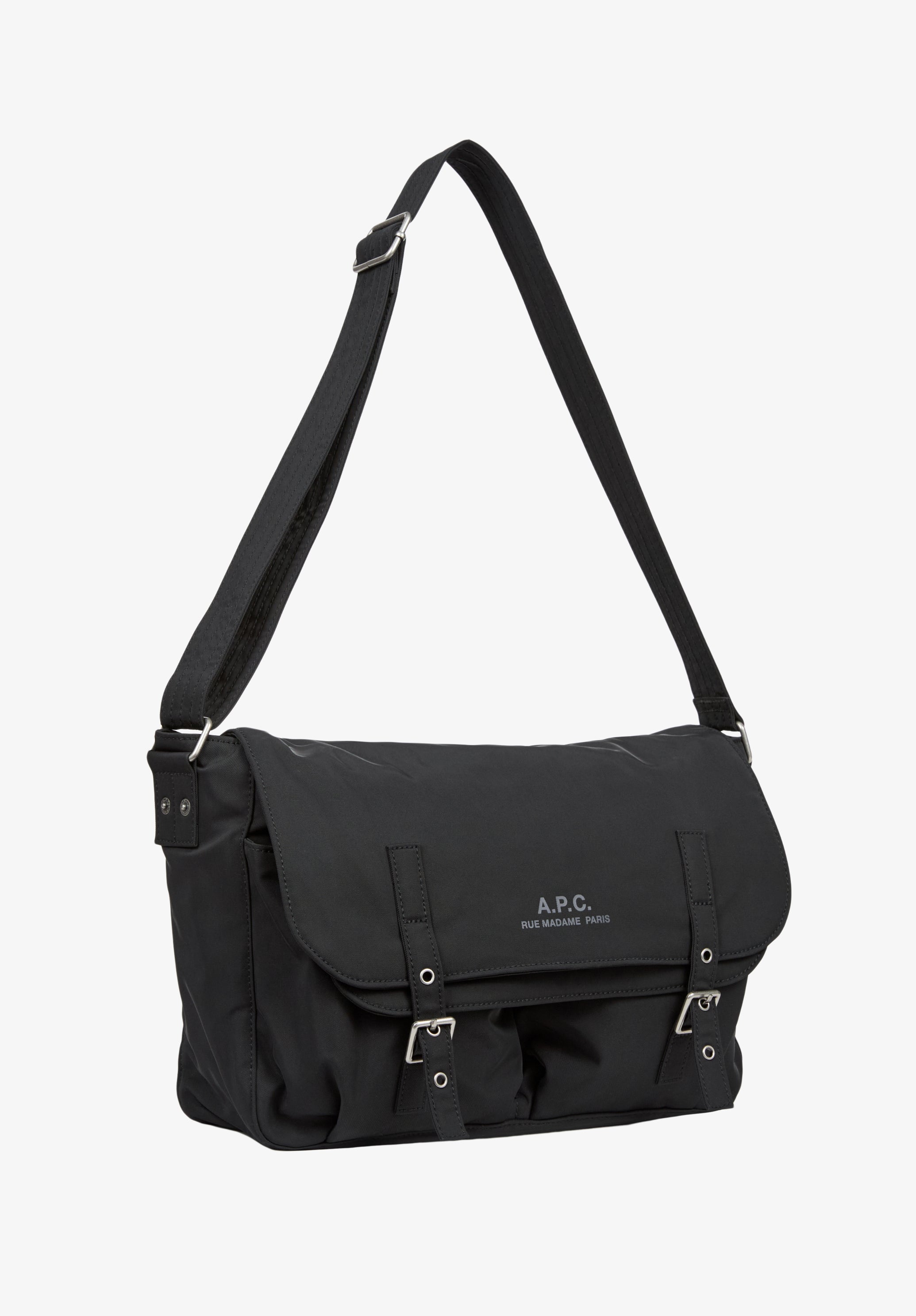 A.P.C. Archive Messenger Tasche TU Nylon 35 cm