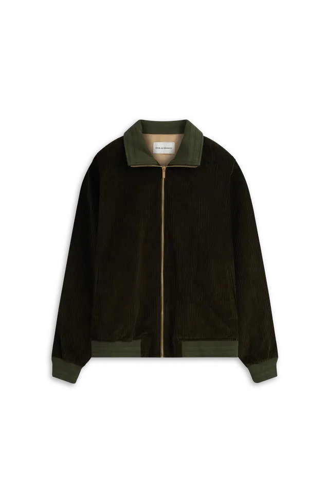 Drôle De Monsieur La Veste Survet Trainingsjacke Kaki Cord