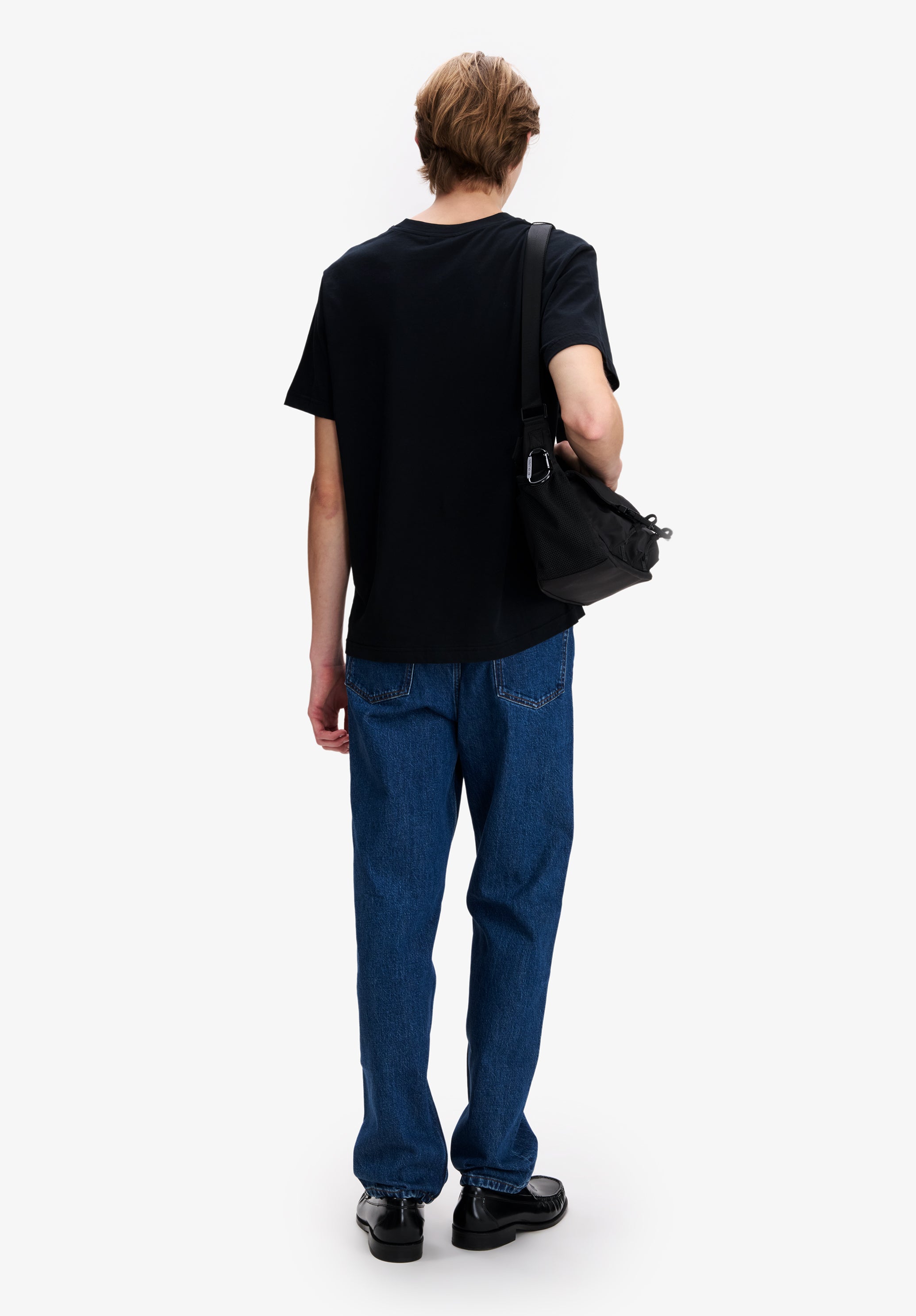 A.P.C. T-Shirts Garten-Logo T-Shirt schwarz Baumwolle