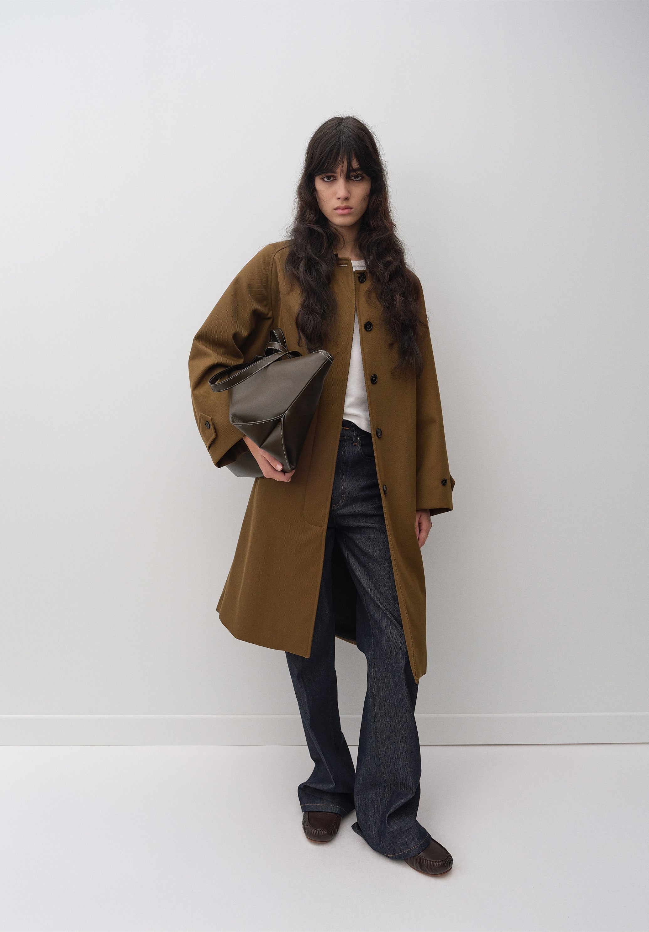 A.P.C. Mac Khaki Wolle Wasserabweisend Größe 38