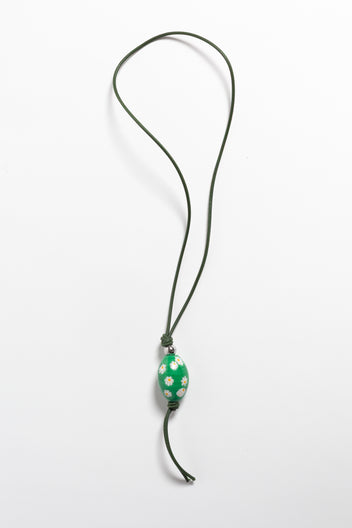 J.W.Anderson Bag Charms Murrina Beaded Charm Anhänger Grün