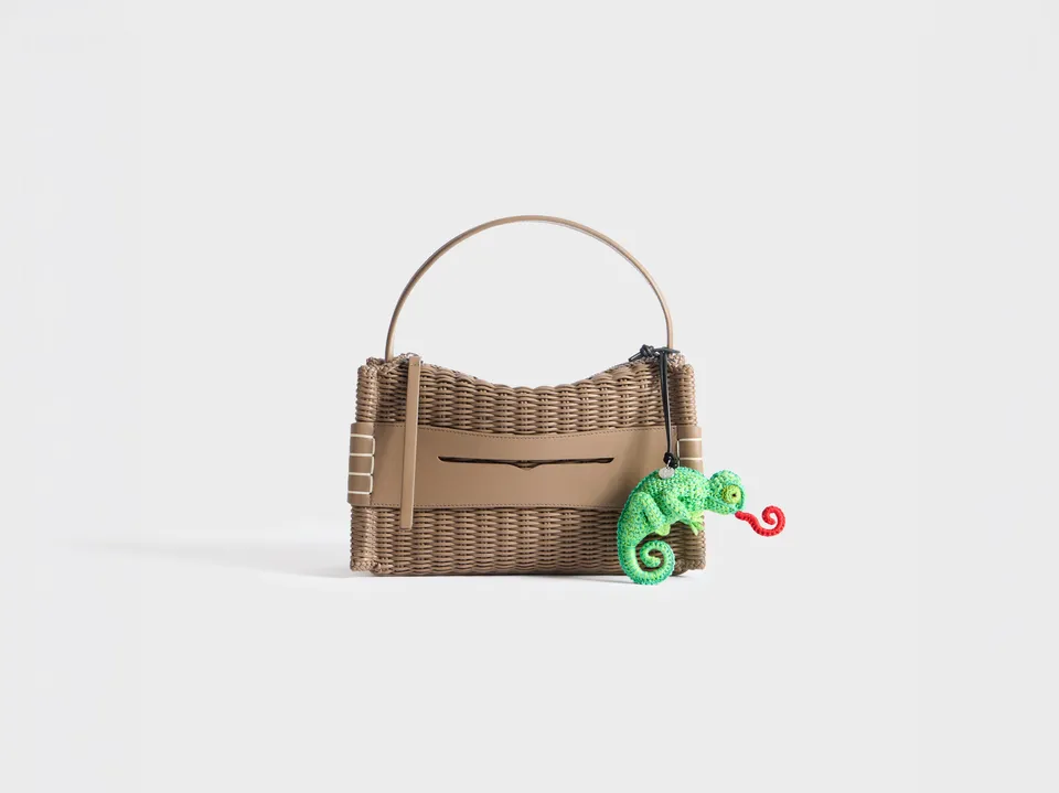 J.W.Anderson Bag Charms Chamäleon Taschenanhänger Baumwolle