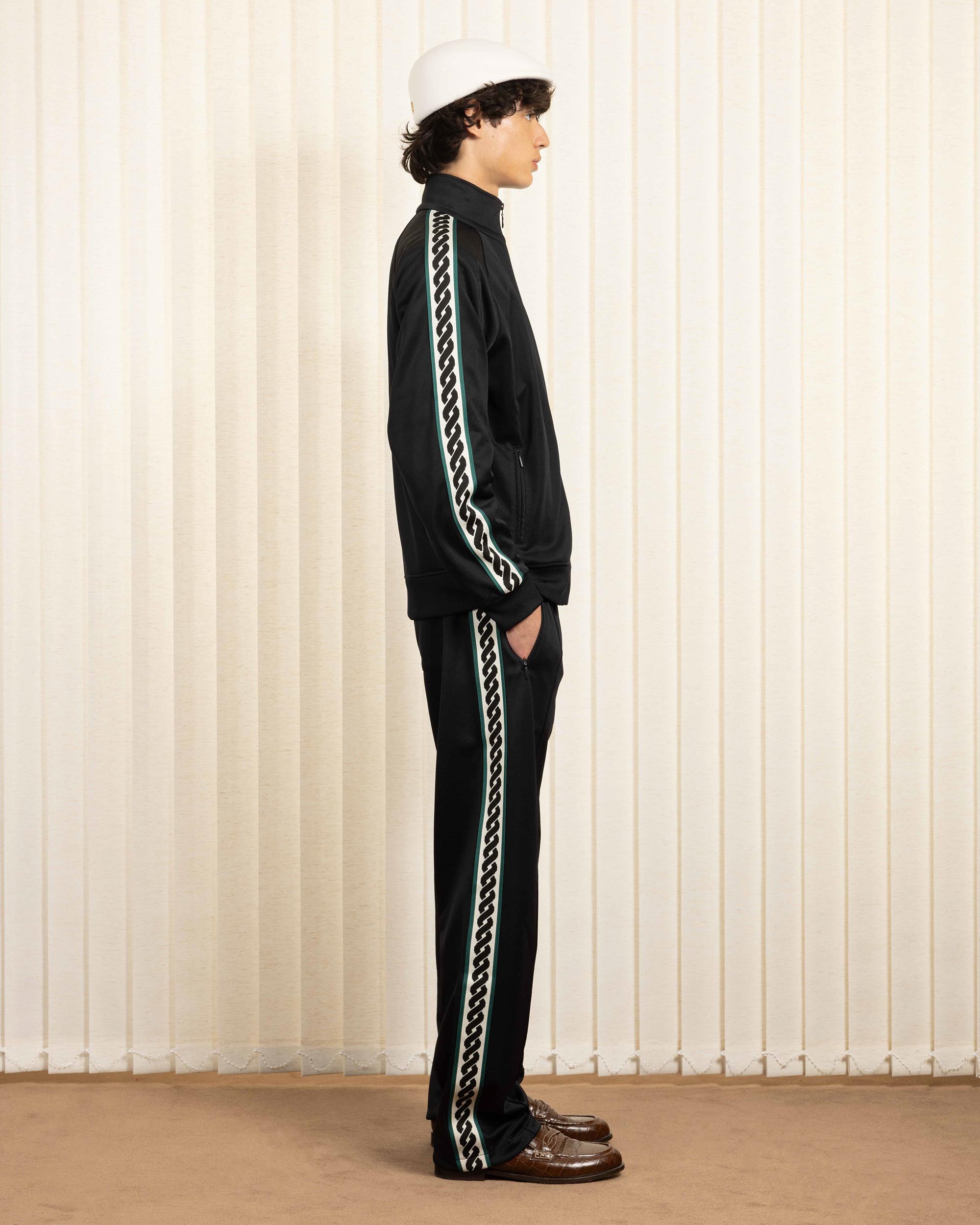 Drôle De Monsieur D Miroir Jogginghose Baumwolle Schwarz