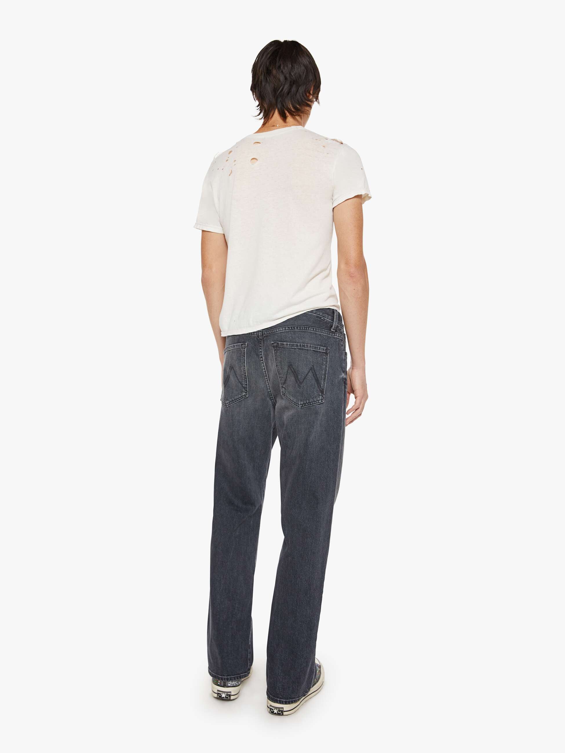 Mother The Big Shot Jeans Questionable Decisions Schwarz