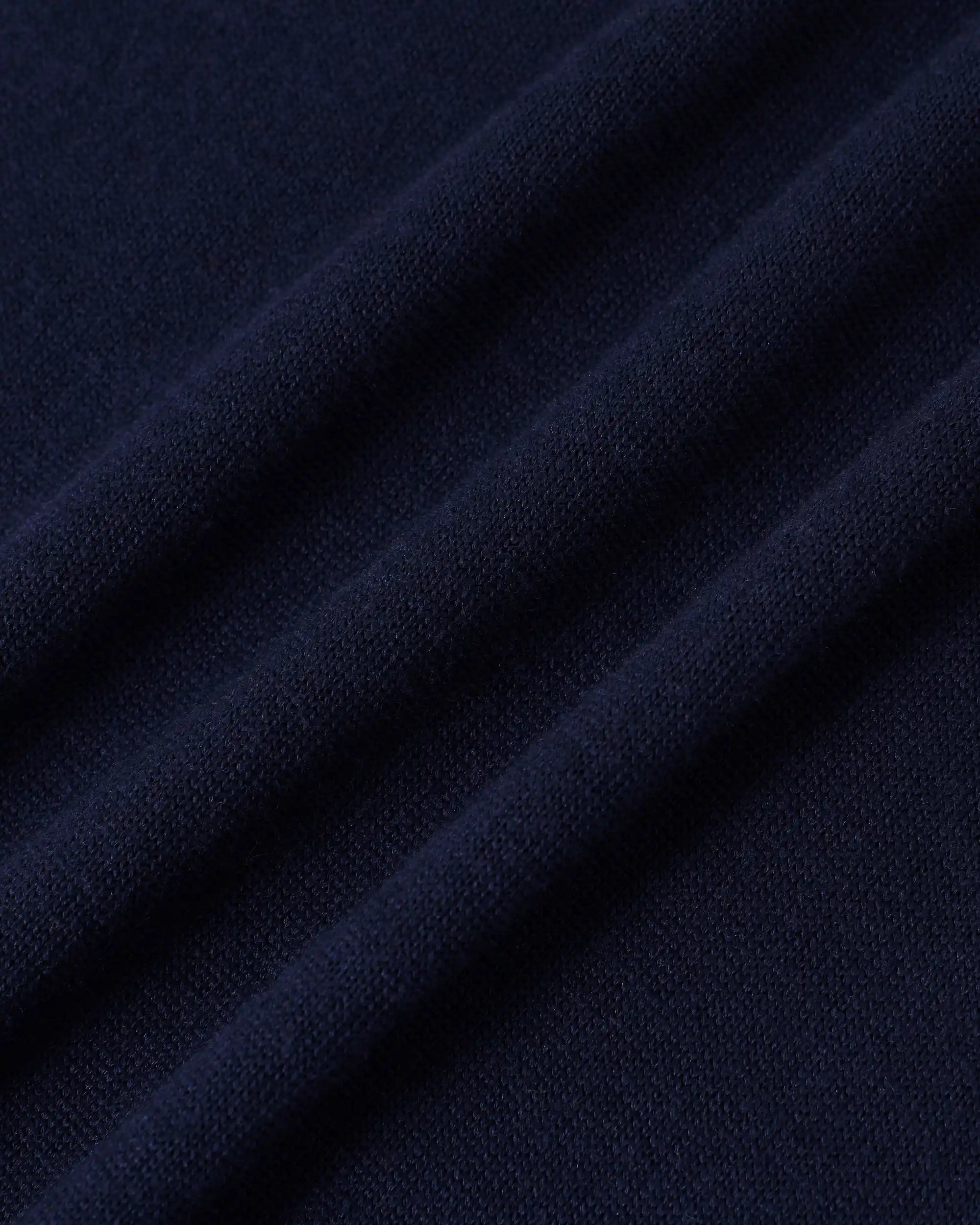 Drôle De Monsieur D Mirror Rollkragenpullover navy Wolle Seide