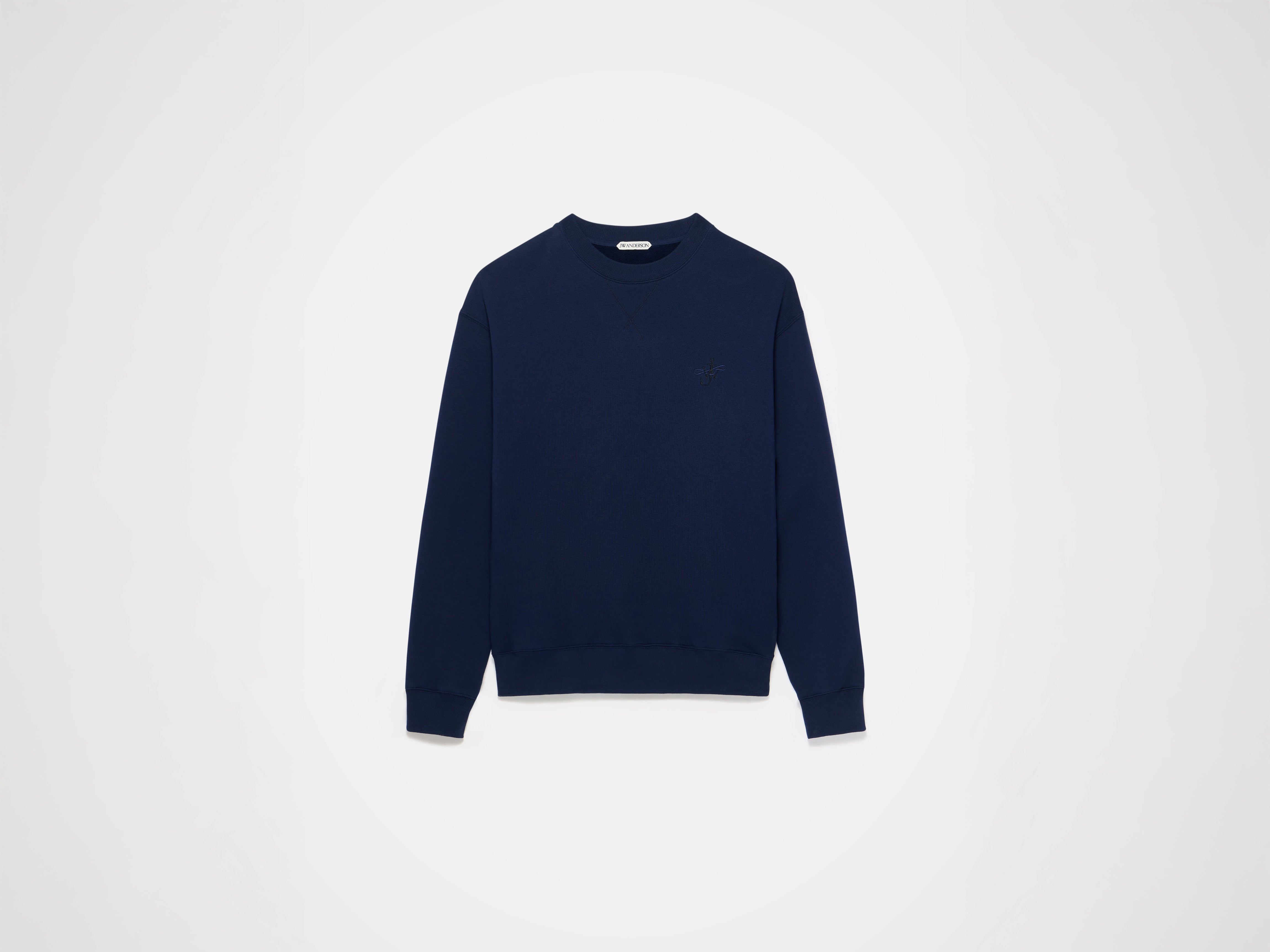 J.W.Anderson Ribbon Anchor Sweatshirt Herren Navy Anker-Stick