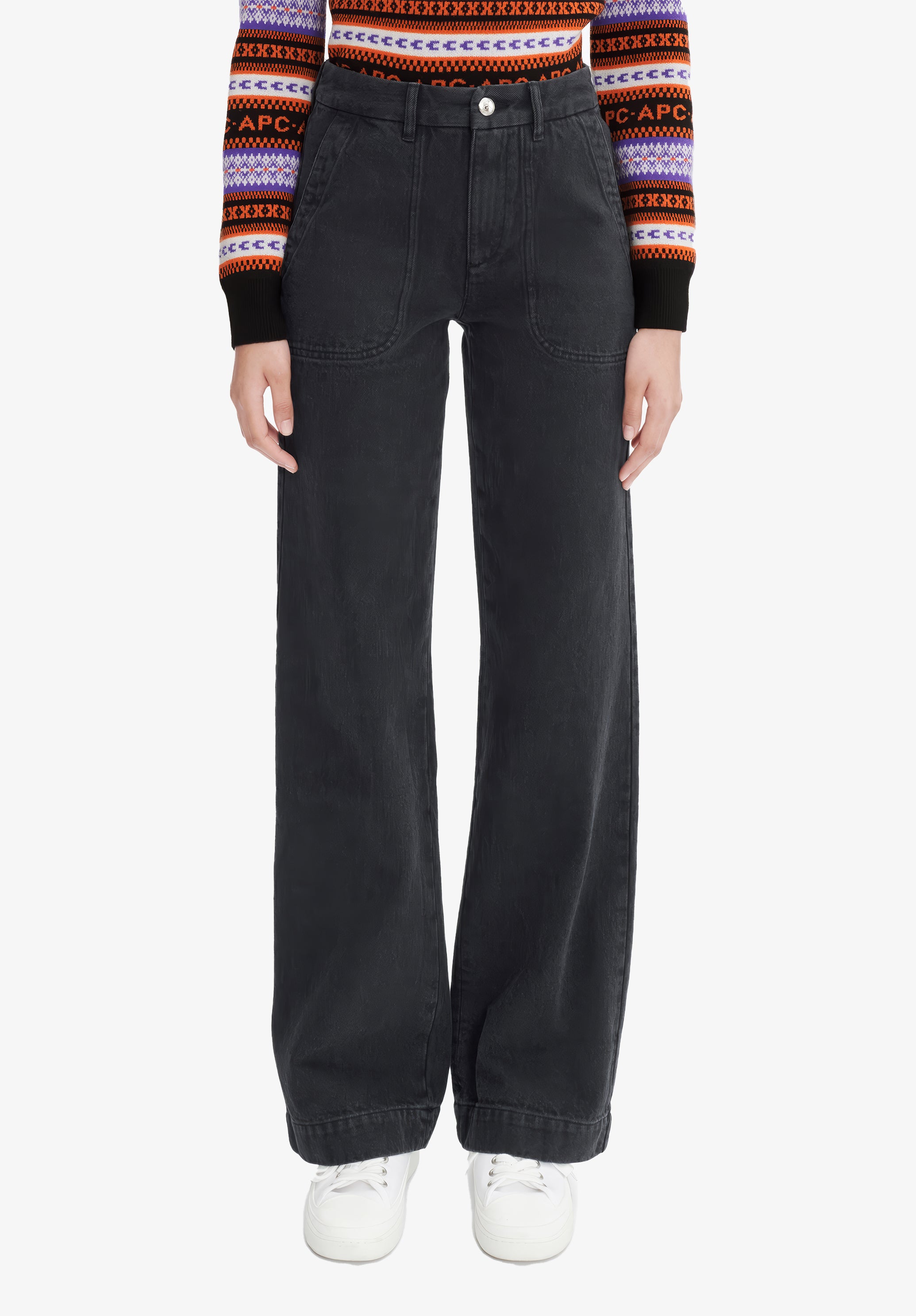 A.P.C. Seaside Jeans Denim schwarz
