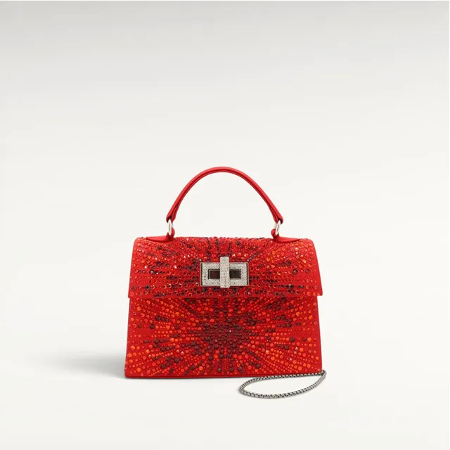 Gedebe Bags SOPHIE MINI Handtasche Satin Kristalle