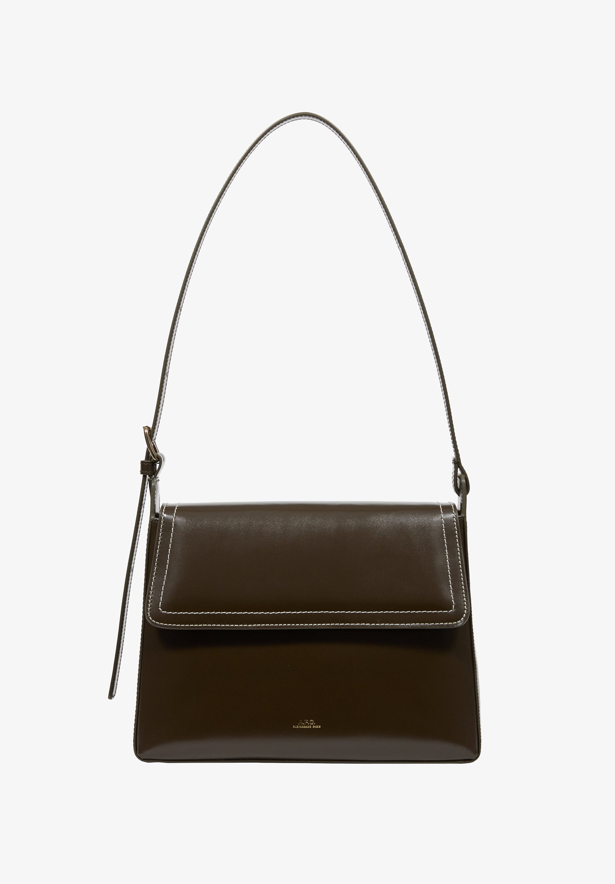 A.P.C. Virginie Flap Tasche TU Magnetverschluss