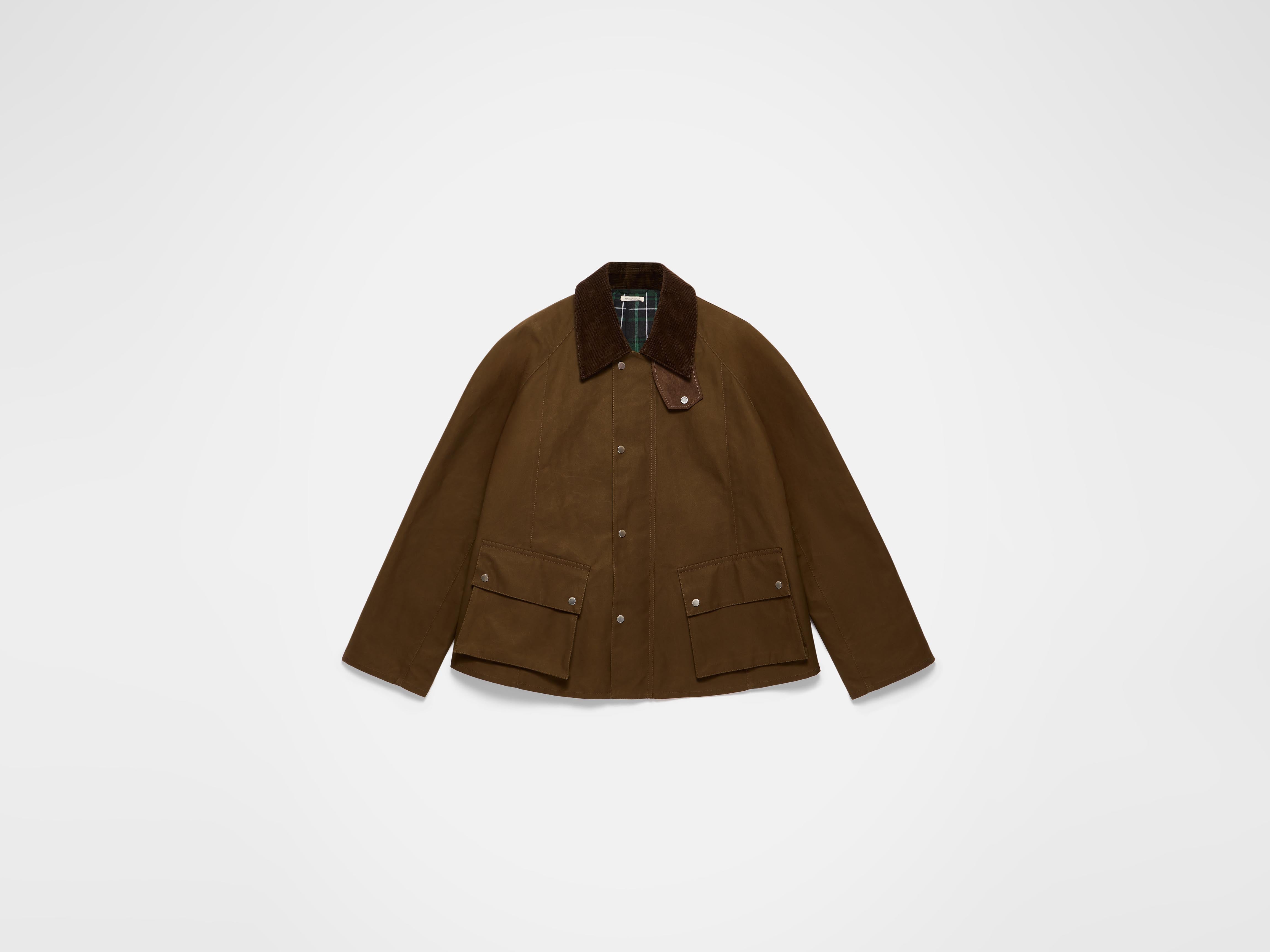 J.W.Anderson Raglan Outdoor Jacket Oliv Herrenjacke