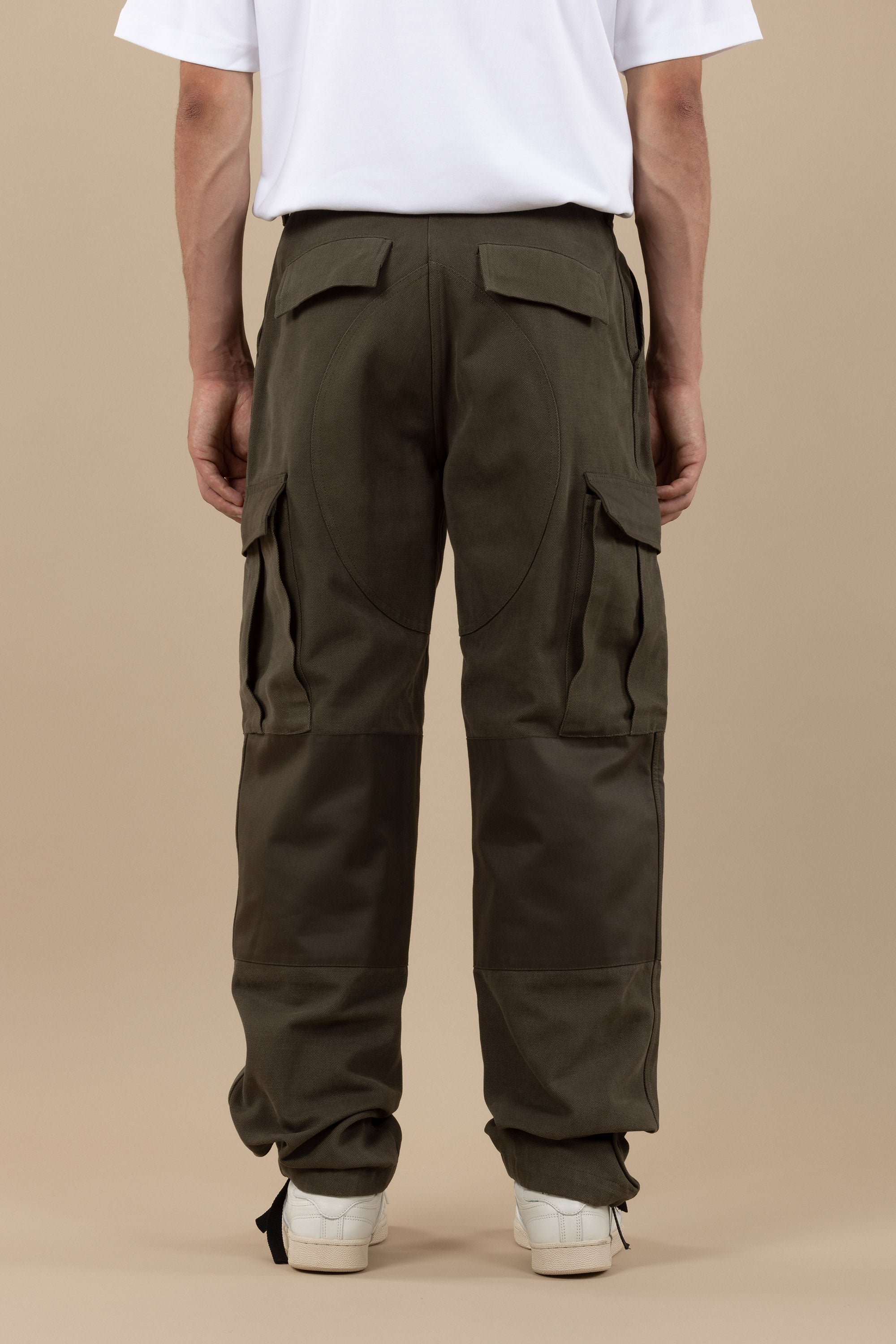 Drôle De Monsieur Le Pantalon Canvas Hose Khaki