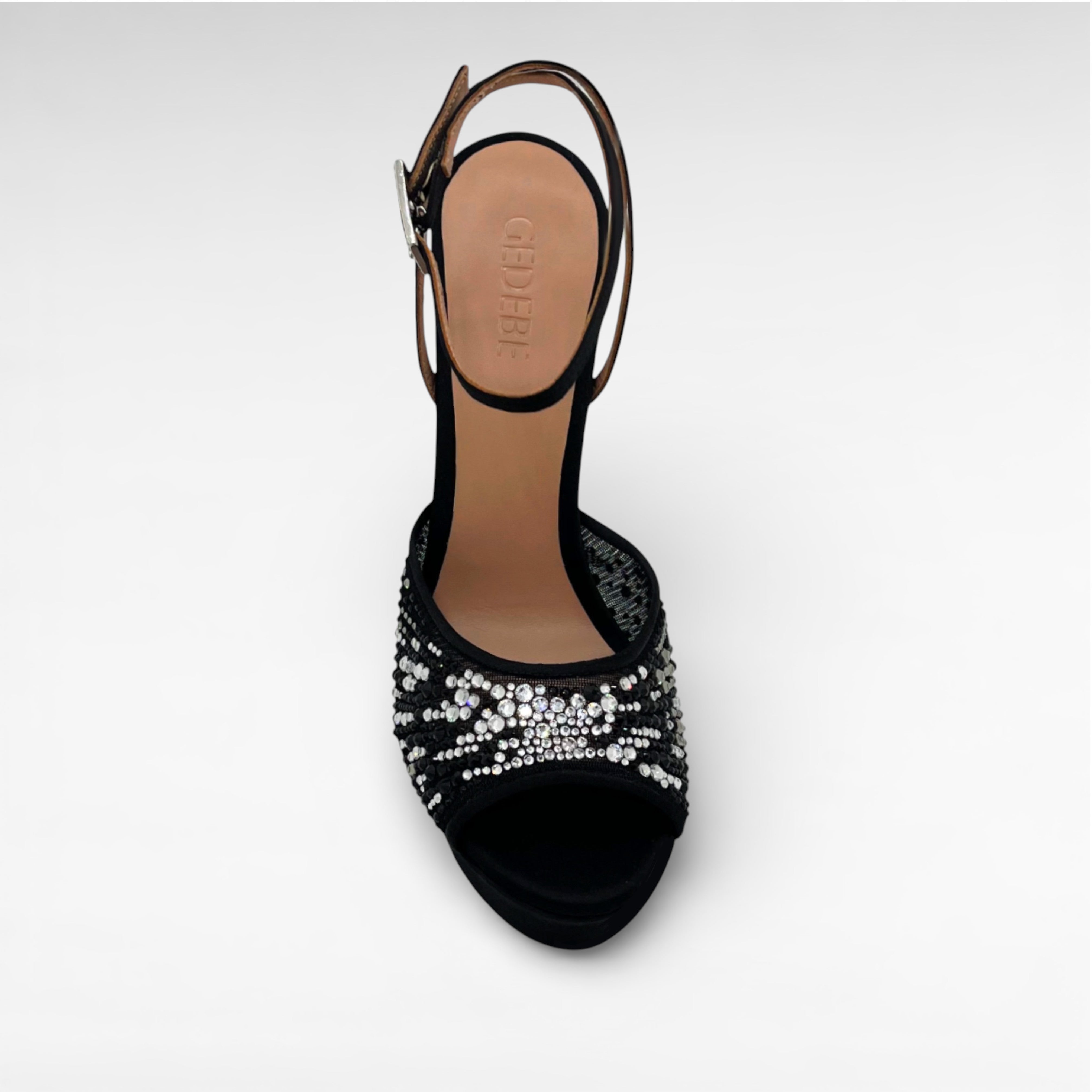 Gedebe Arianna Platform Pumps Kristalle Gr. 38