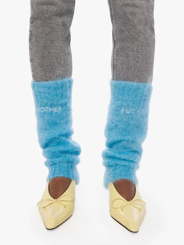 Mother Accessories The Decaf Stulpen Air Blue Mohair