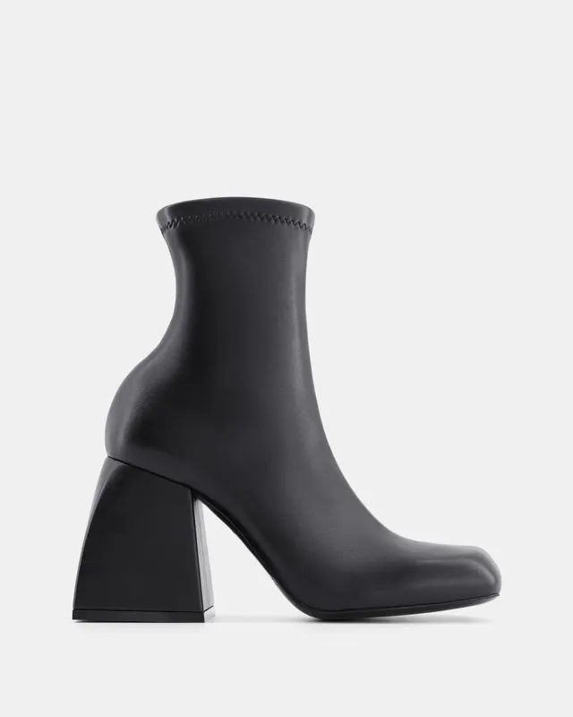 Nodaleto Bulla Mila 90 Stiefel Black Soul Vegan 9 cm