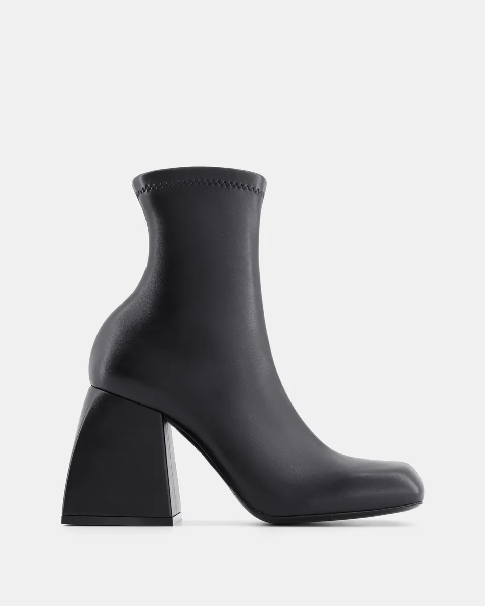 Nodaleto Bulla Mila 90 Stiefel Black Soul Vegan 9 cm
