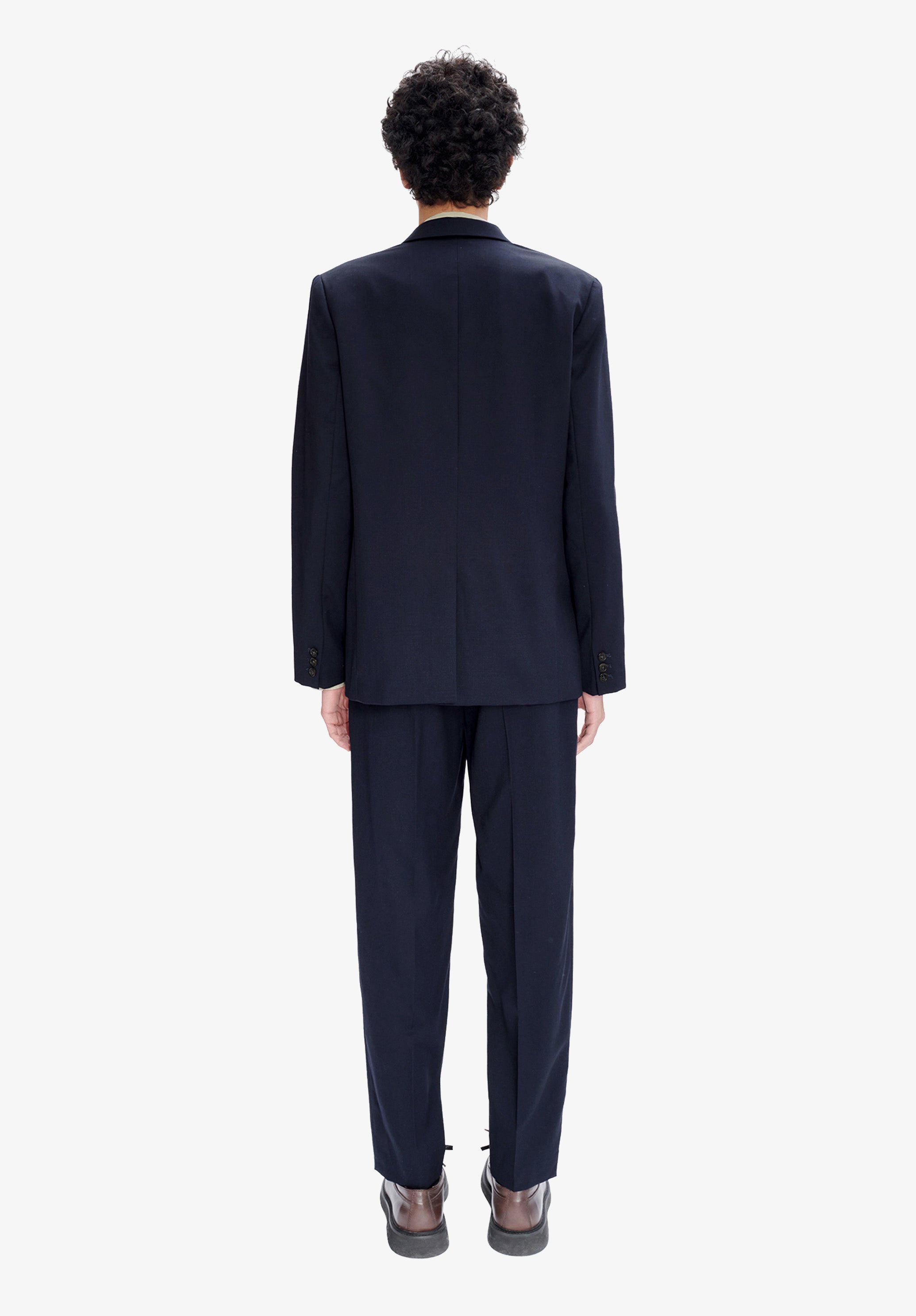 A.P.C. Sakko Marine Wollmix Gerade 2-Knopf