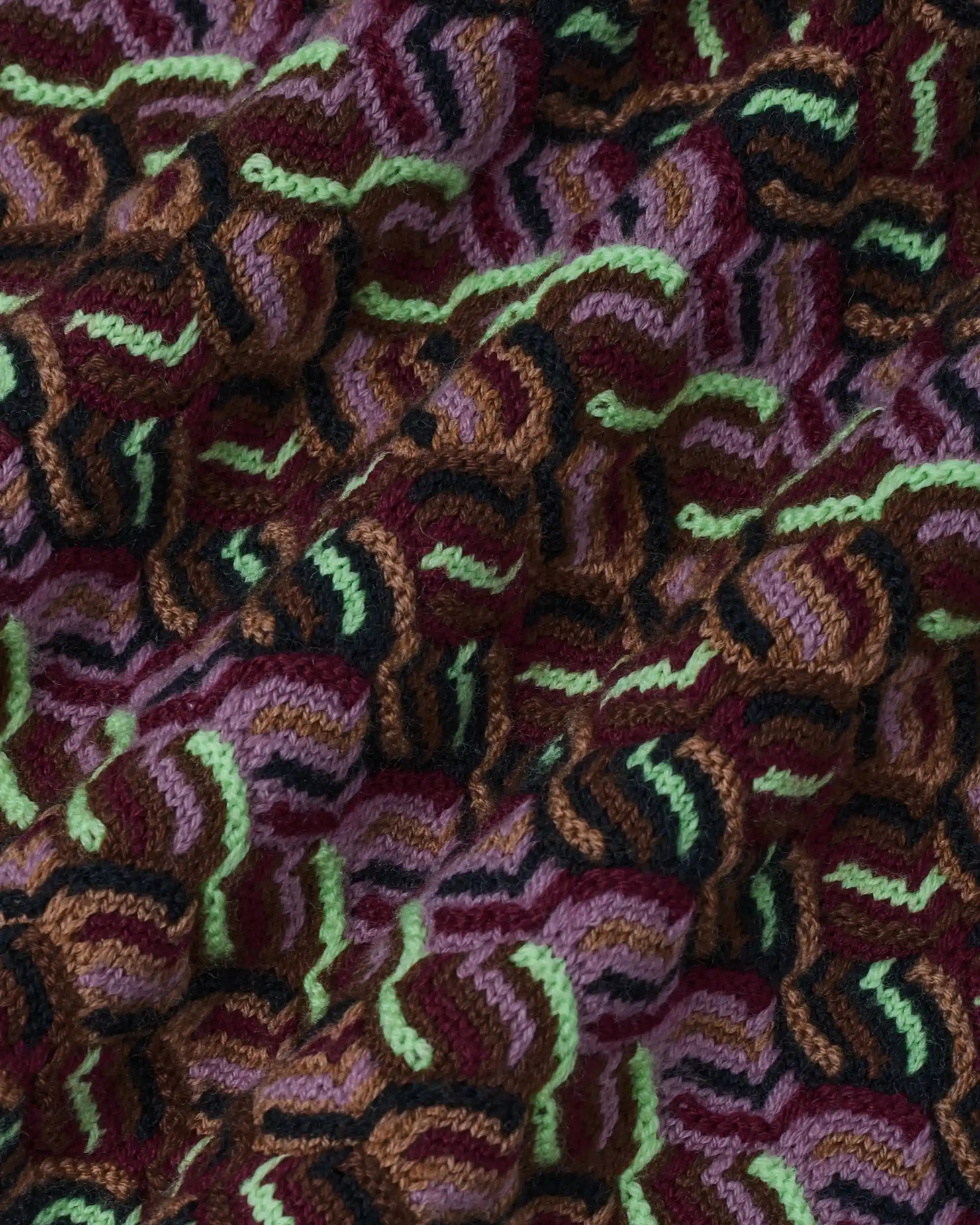 Drôle De Monsieur Coogie Longsleeve Polo Strickpolo Multicolor