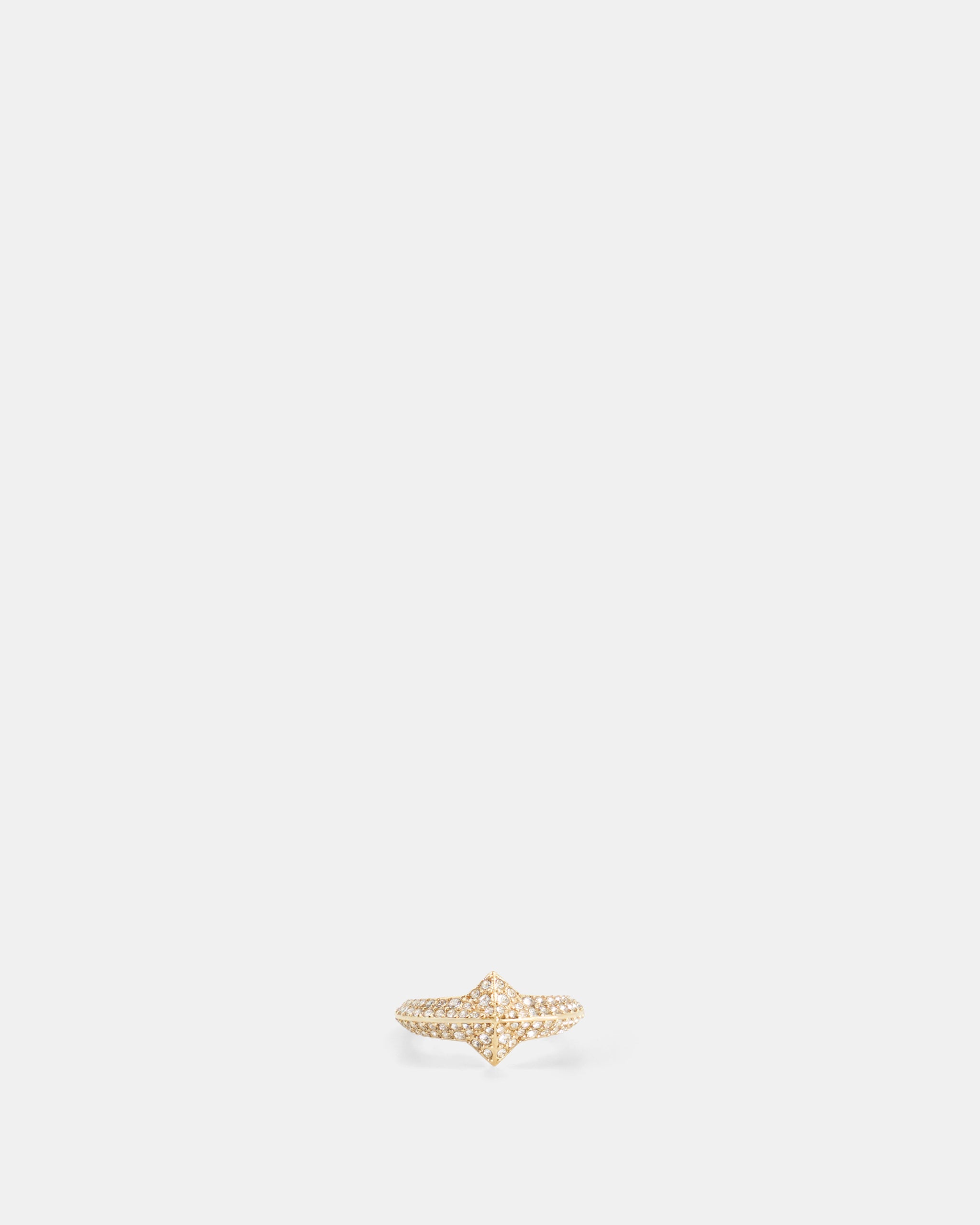 Nodaleto Nodastar Ring Pavé Messing Kristall Stern
