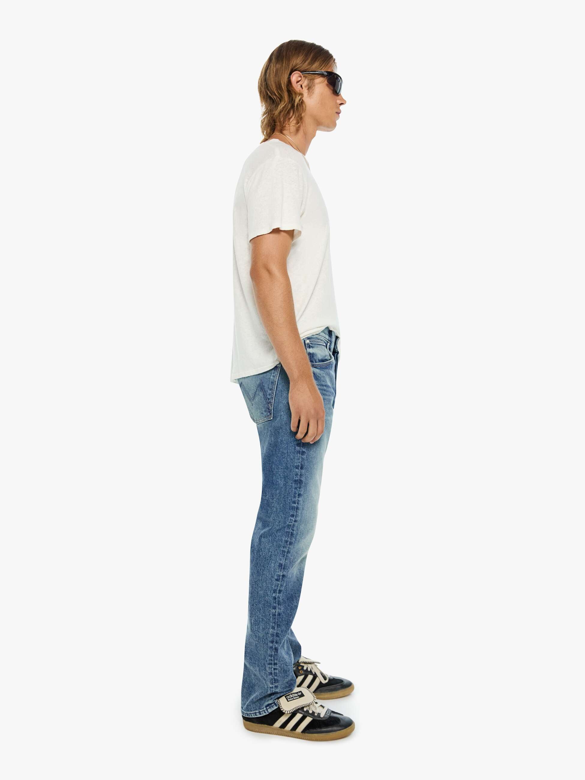 Mother The Ace Straight Jeans Herren Rub Some Dirt On It