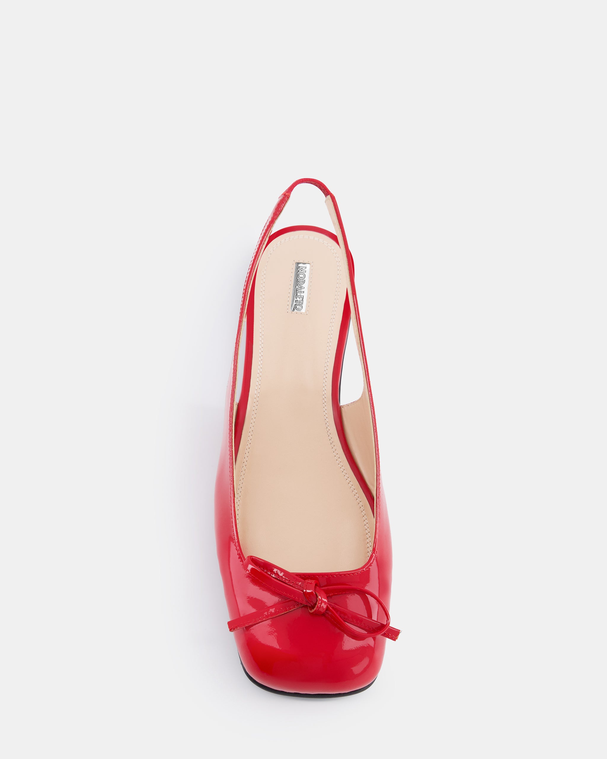 Nodaleto Bulla Node SB 5 Ballerinas Red Corvette Patent