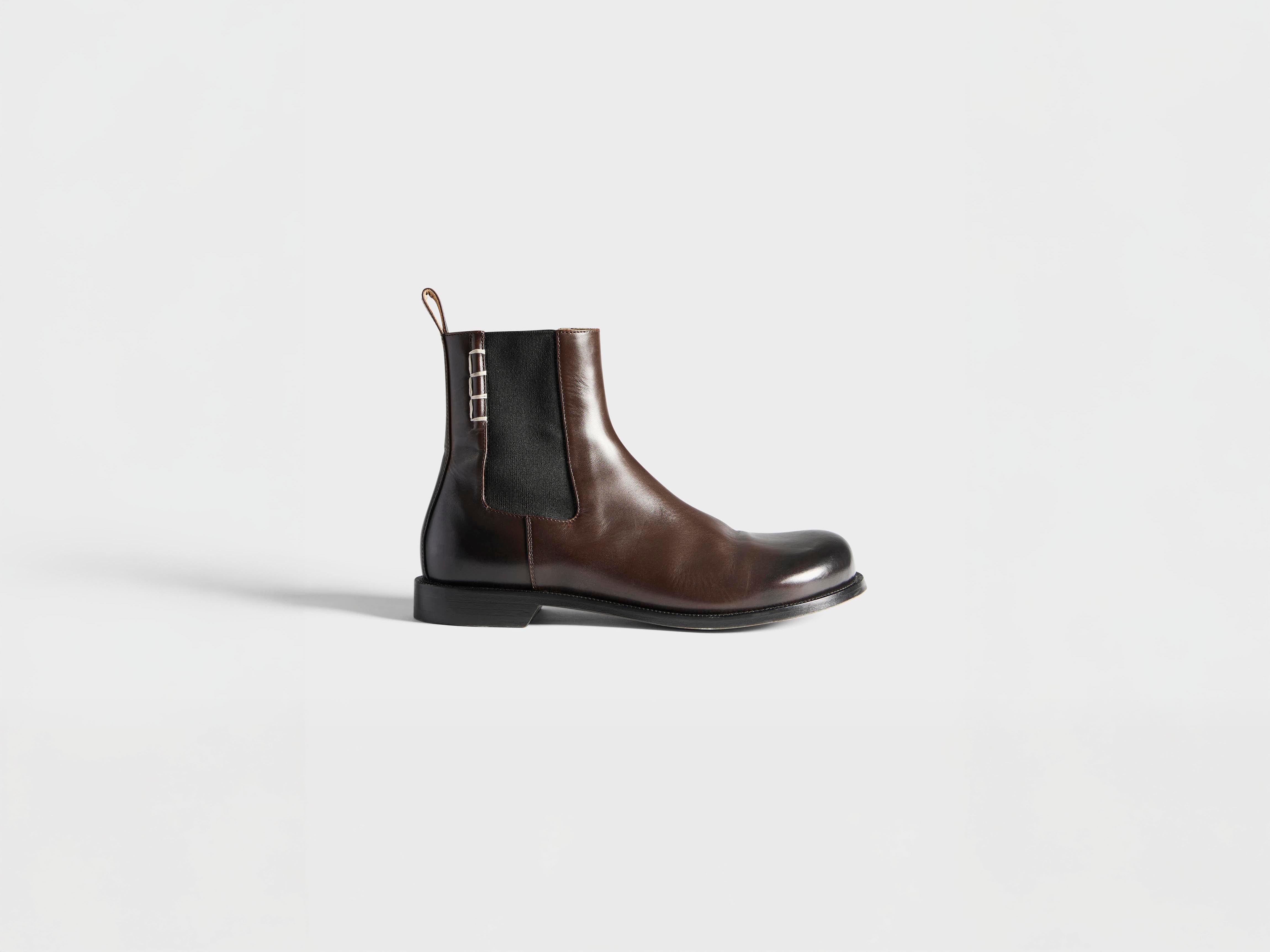 J.W.Anderson Chelsea Loafer Boots Schuhe Braun 42 Leder