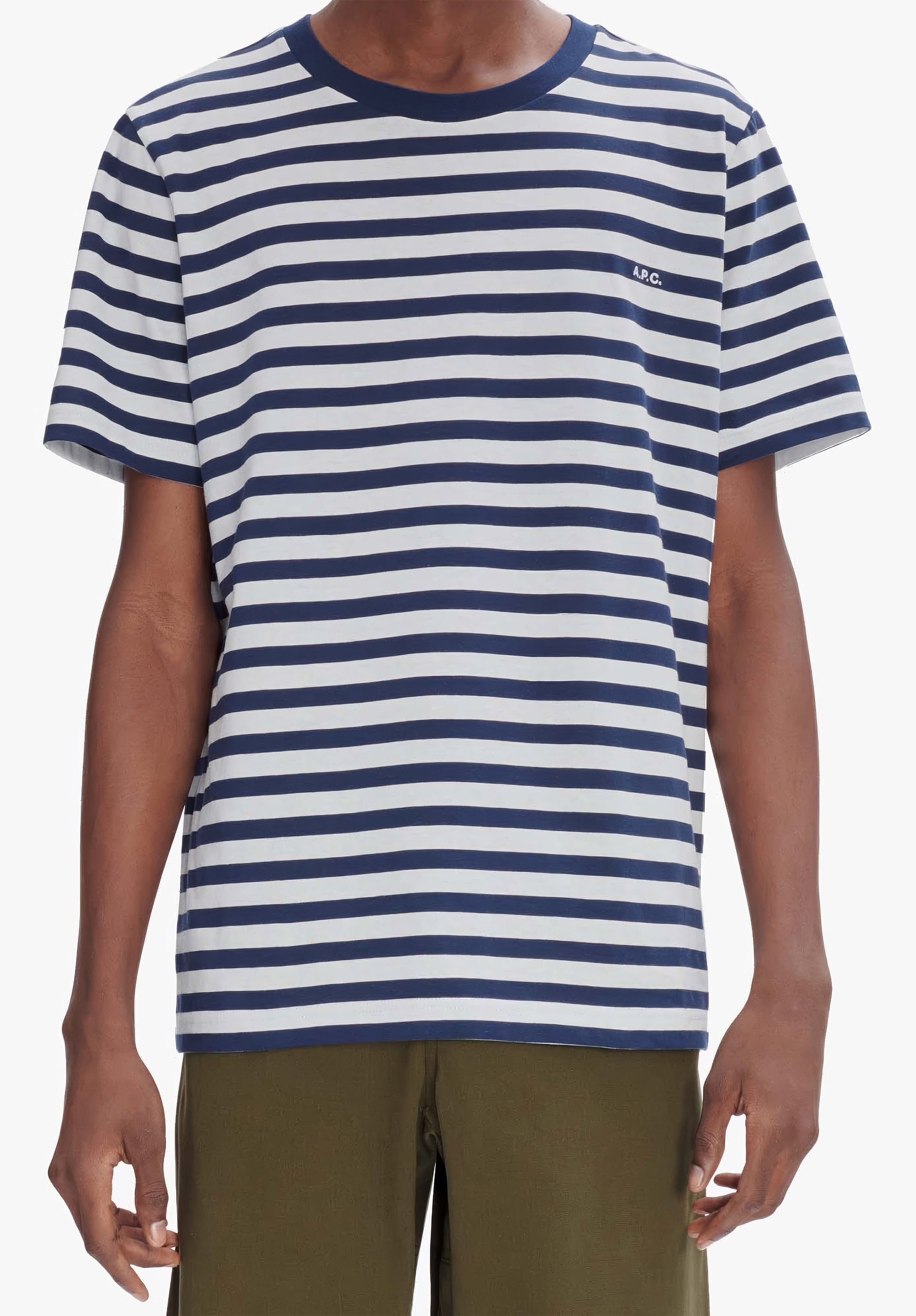 A.P.C. Standard Brodé T-Shirt Unisex Bio-Baumwolle M Stickerei