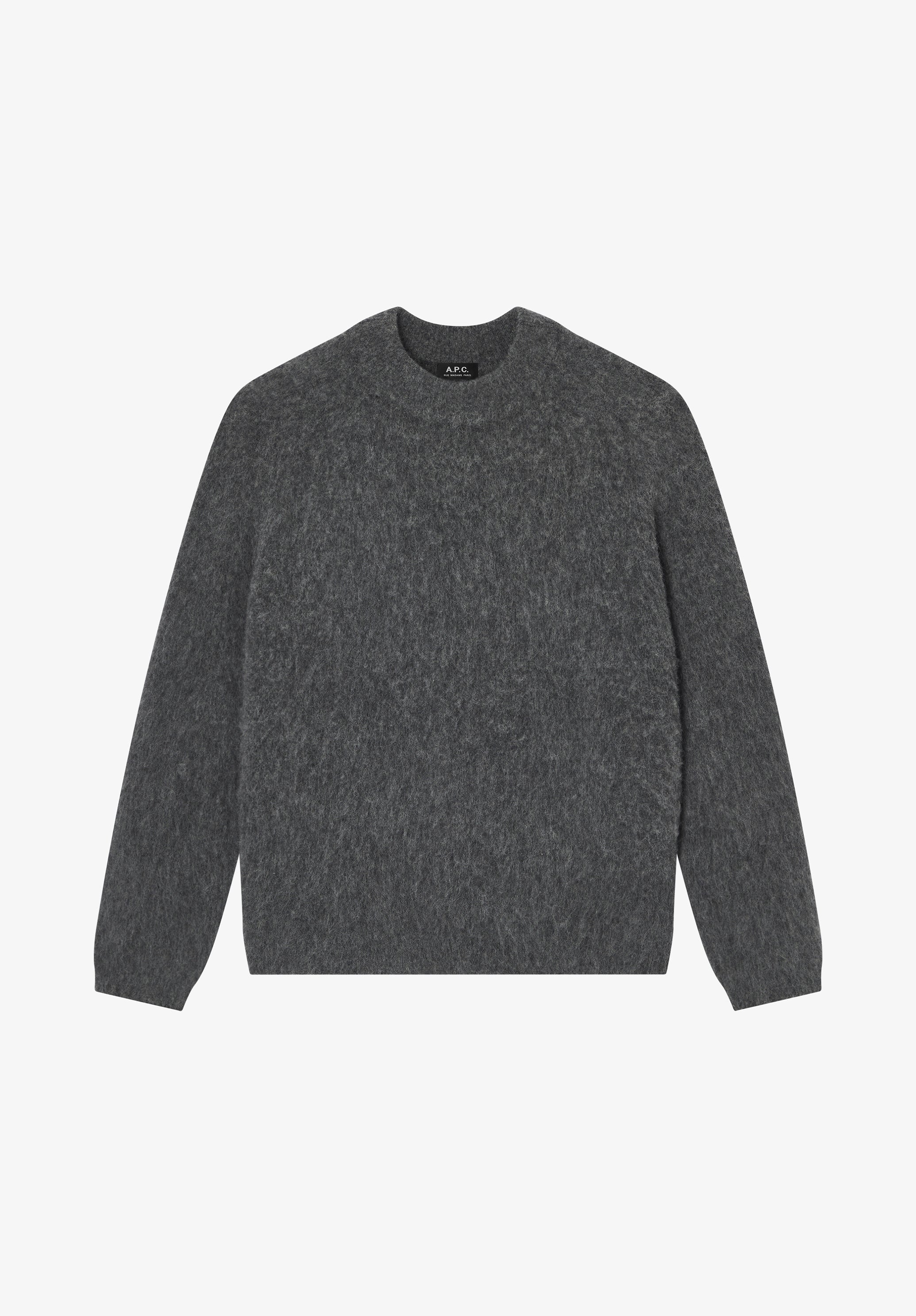 A.P.C. Pullover Strick anthrazit weit Gr. M