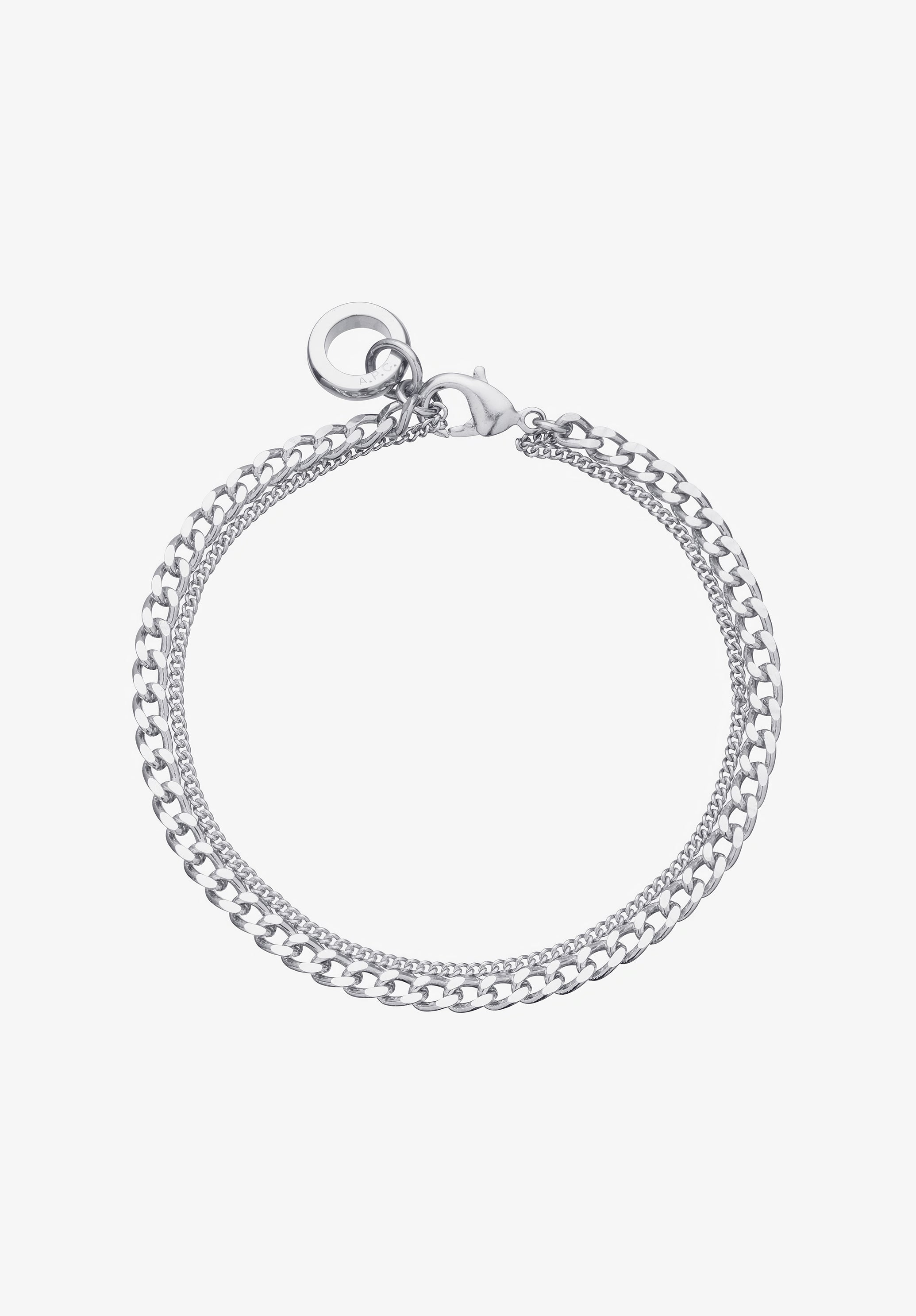 A.P.C. Armband Minimal Messing Unisex T2