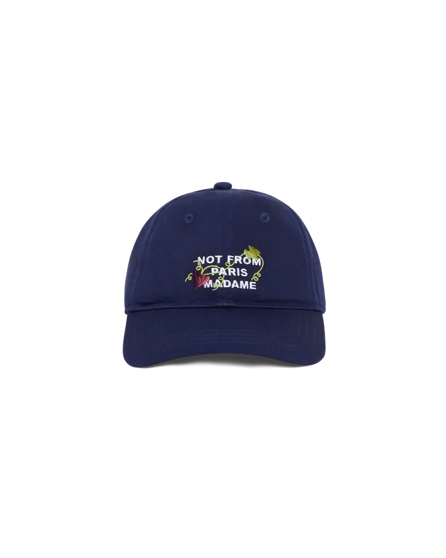 Drôle De Monsieur Vine Slogan Cap Basecap Navy OS