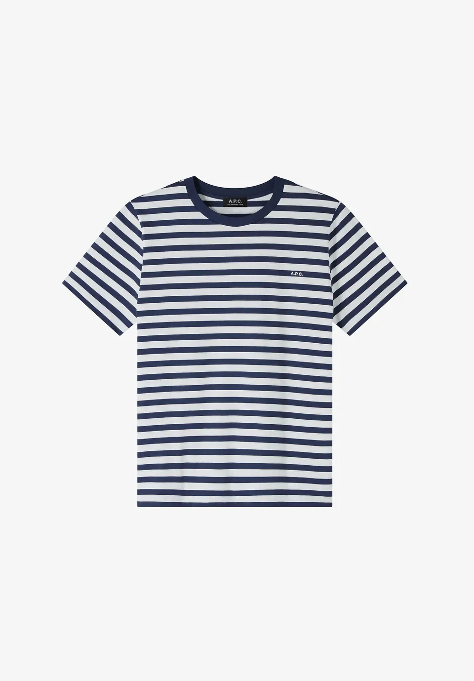 A.P.C. Standard Brodé T-Shirt Unisex Bio-Baumwolle M Stickerei