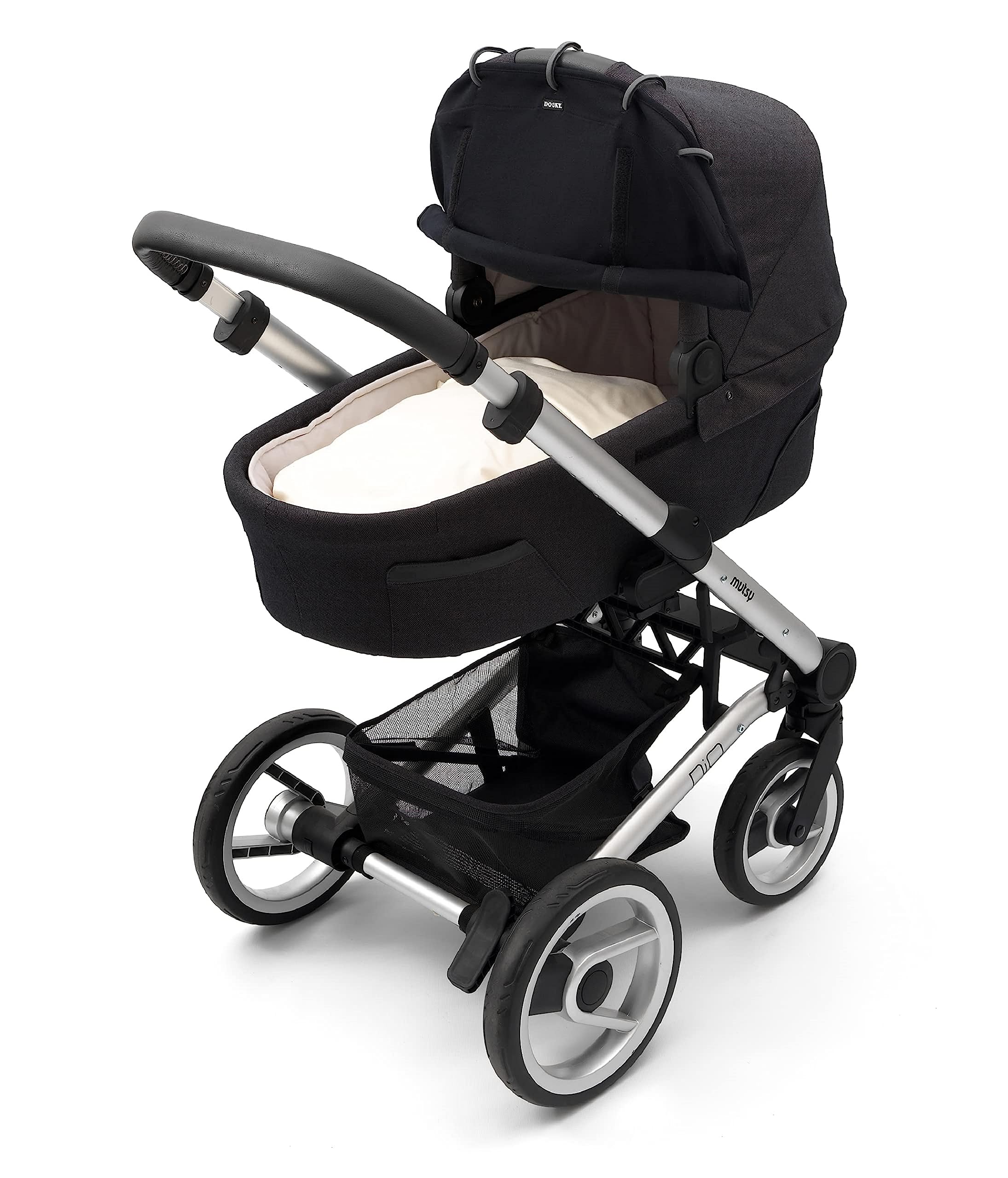 Dooky Universal Cover Sonnensegel Kinderwagen Black UPF50+