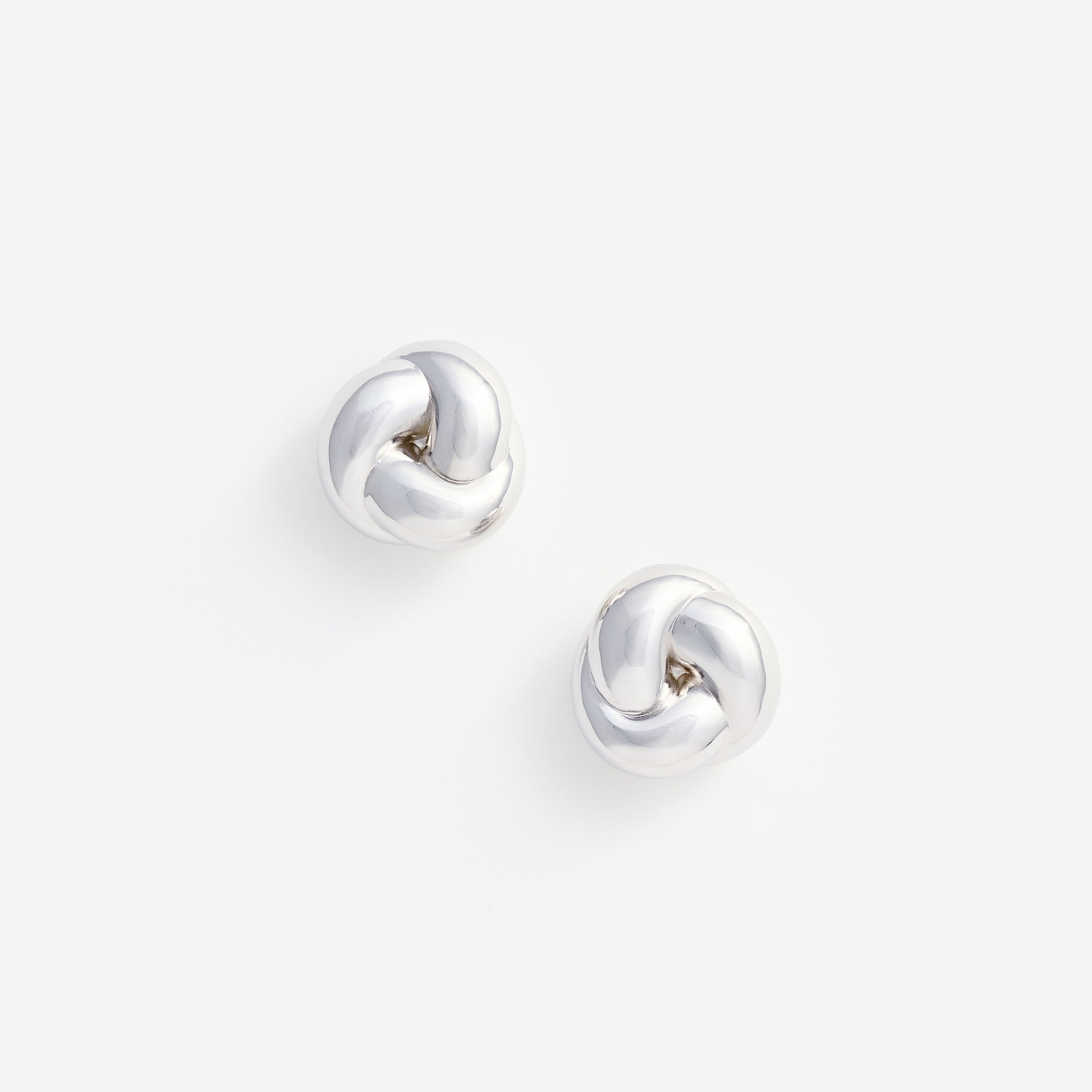 Self Portrait Silver Knot Ohrstecker Silber One Size