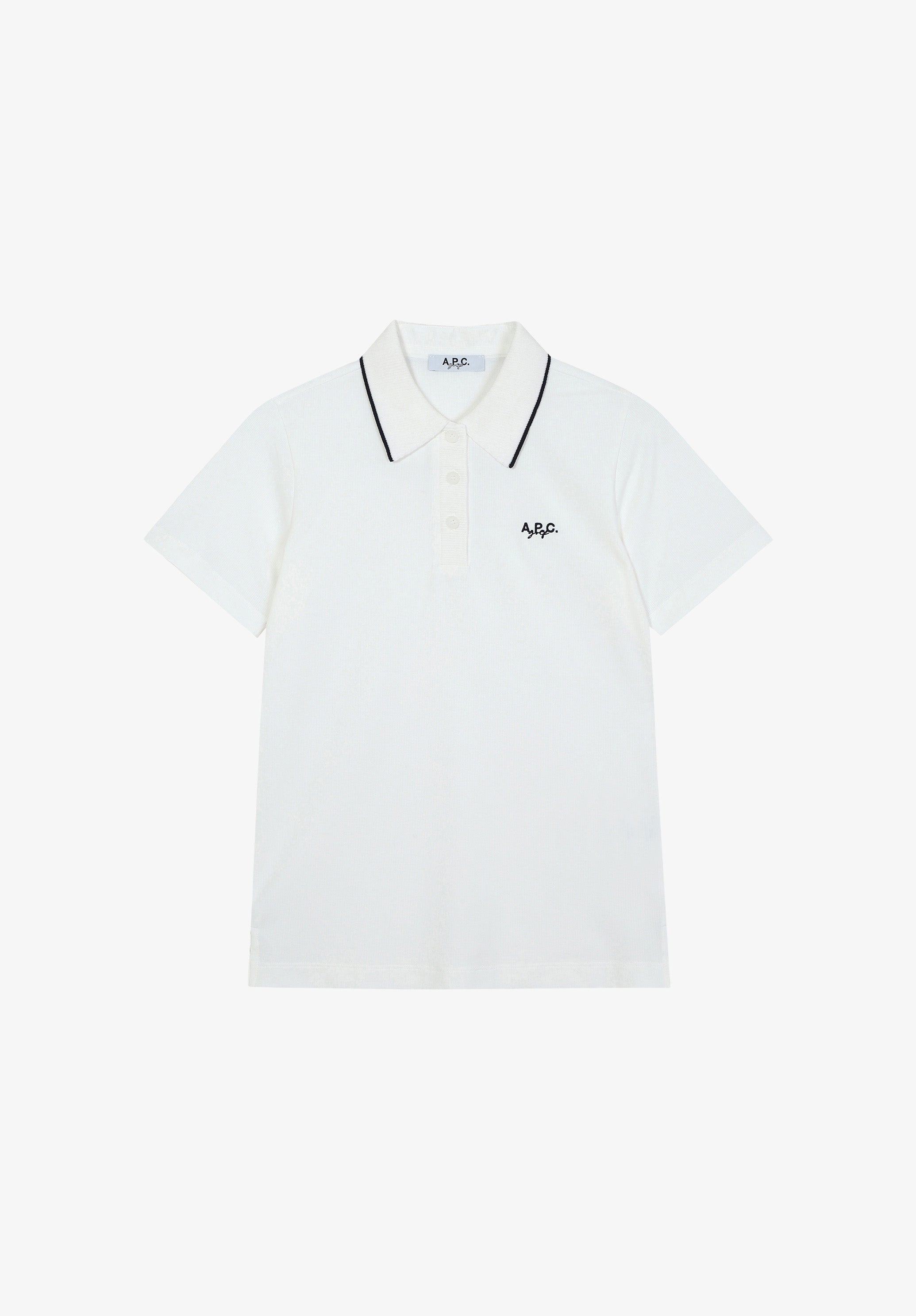 A.P.C. Golf Logo-Polohemd Polohemd L schmal