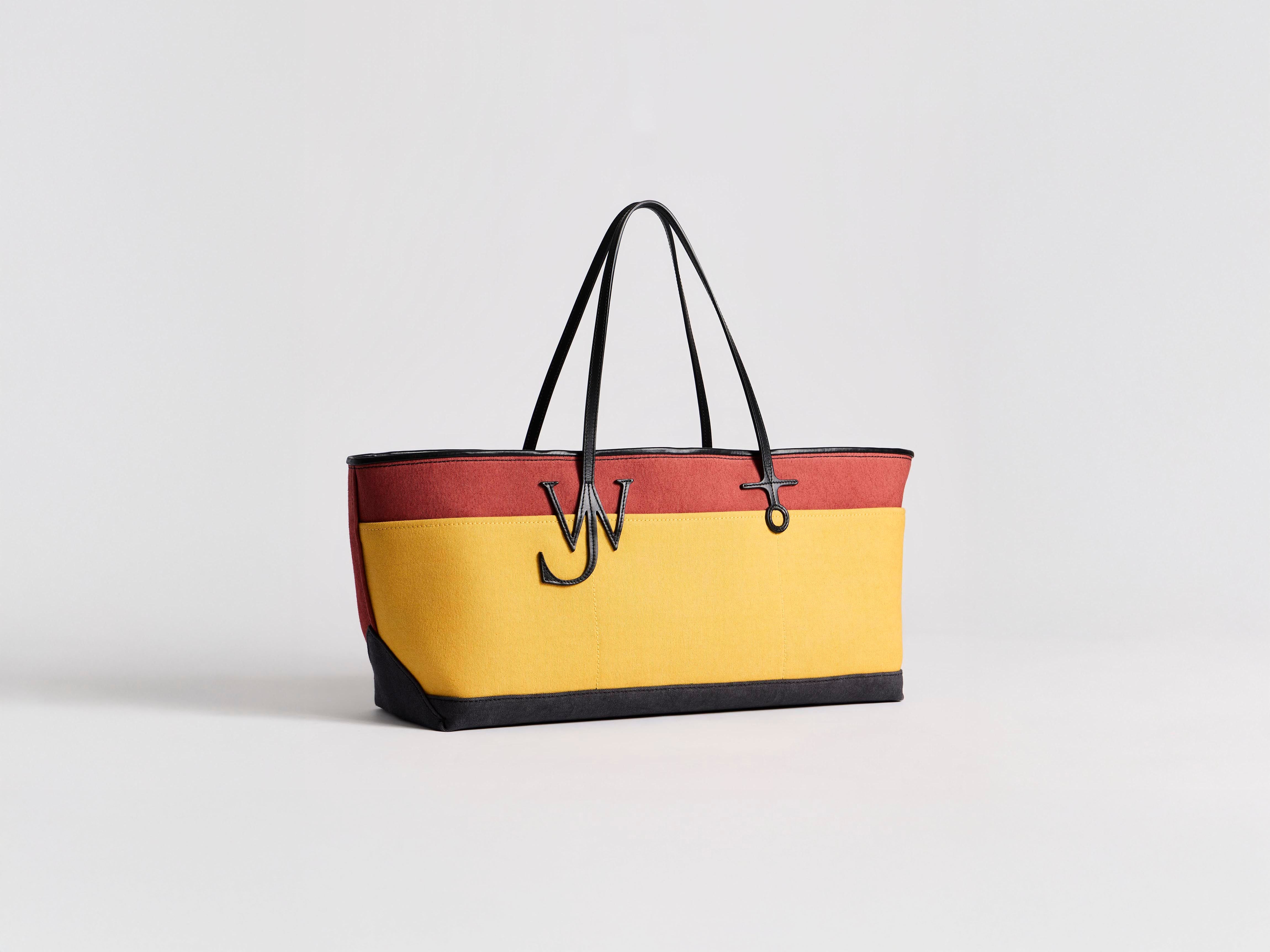 J.W.Anderson Anchor Tote Tasche Canvas Rost Multi