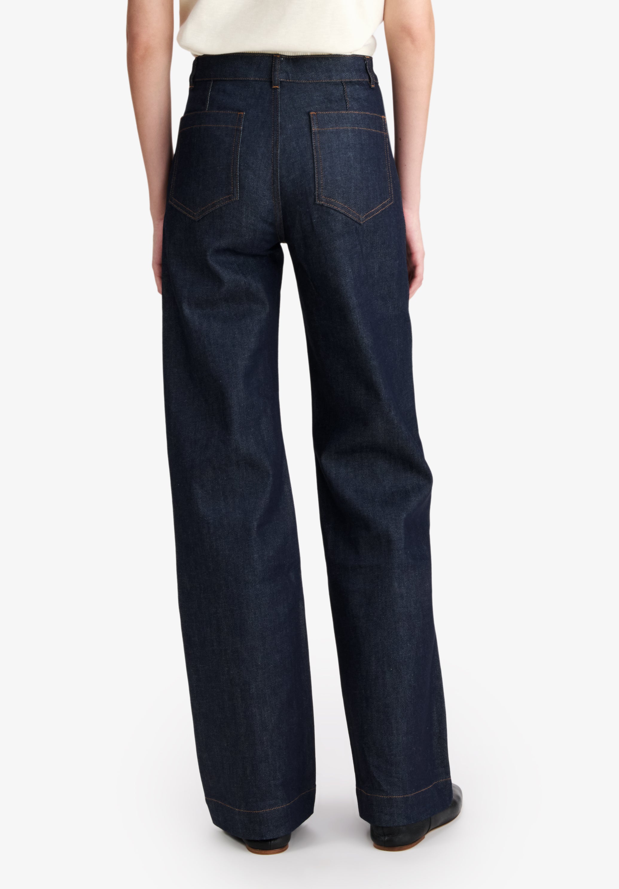 A.P.C. Victoria Jeans gerade hohe Taille Gr. 24-34