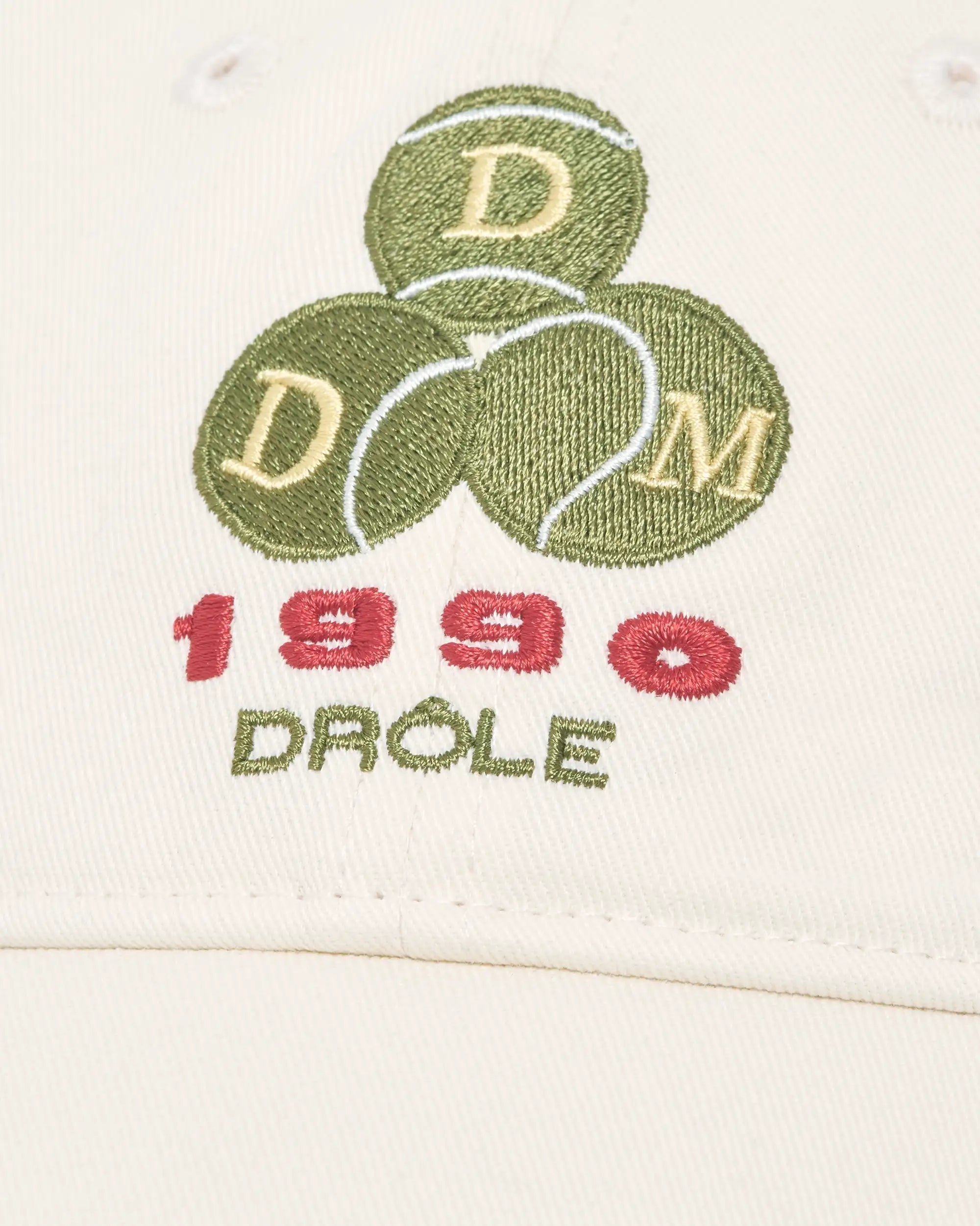 Drôle De Monsieur Drôle 1990 Cap off-white Baumwolle