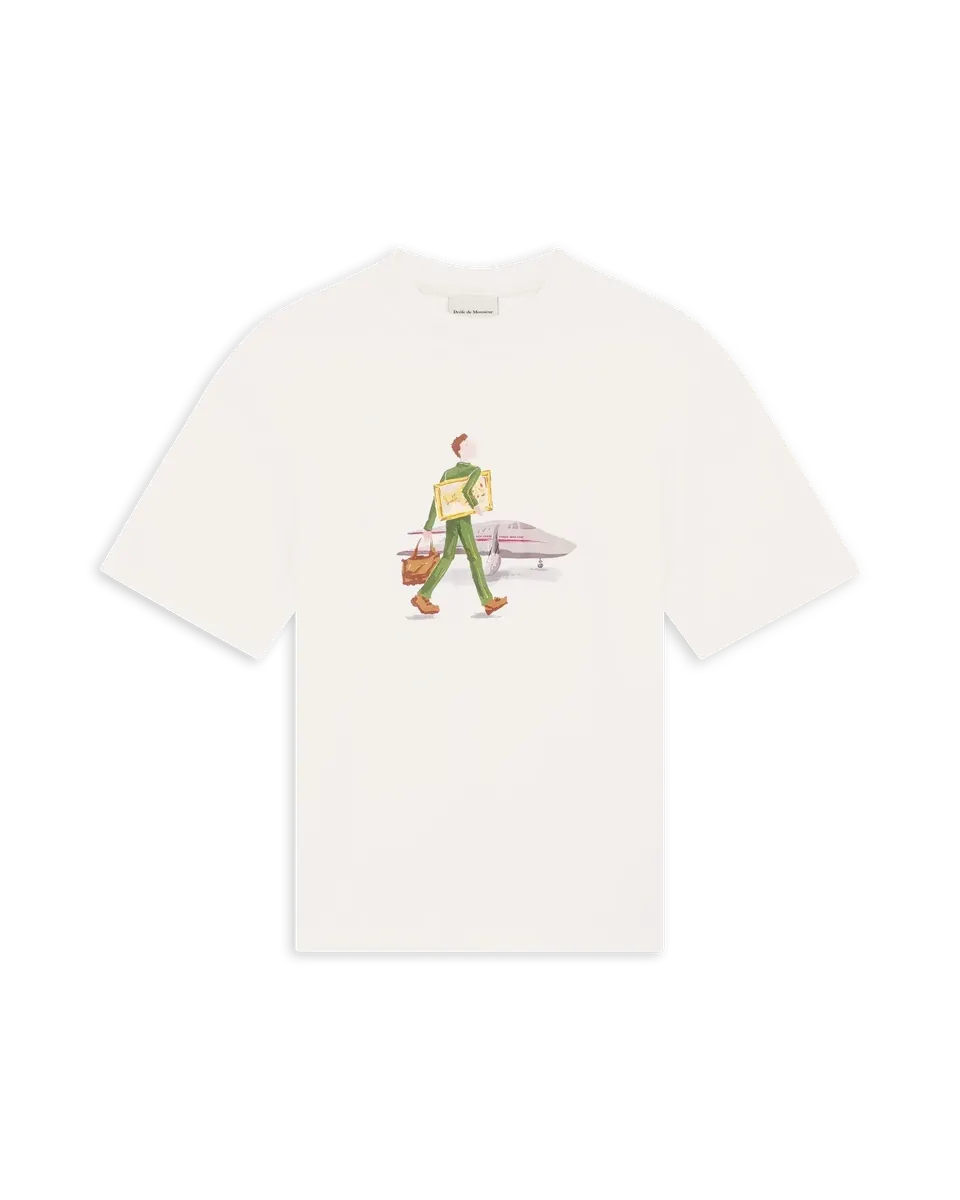 Drôle De Monsieur L'Homme Au Tableau T-Shirt off-white