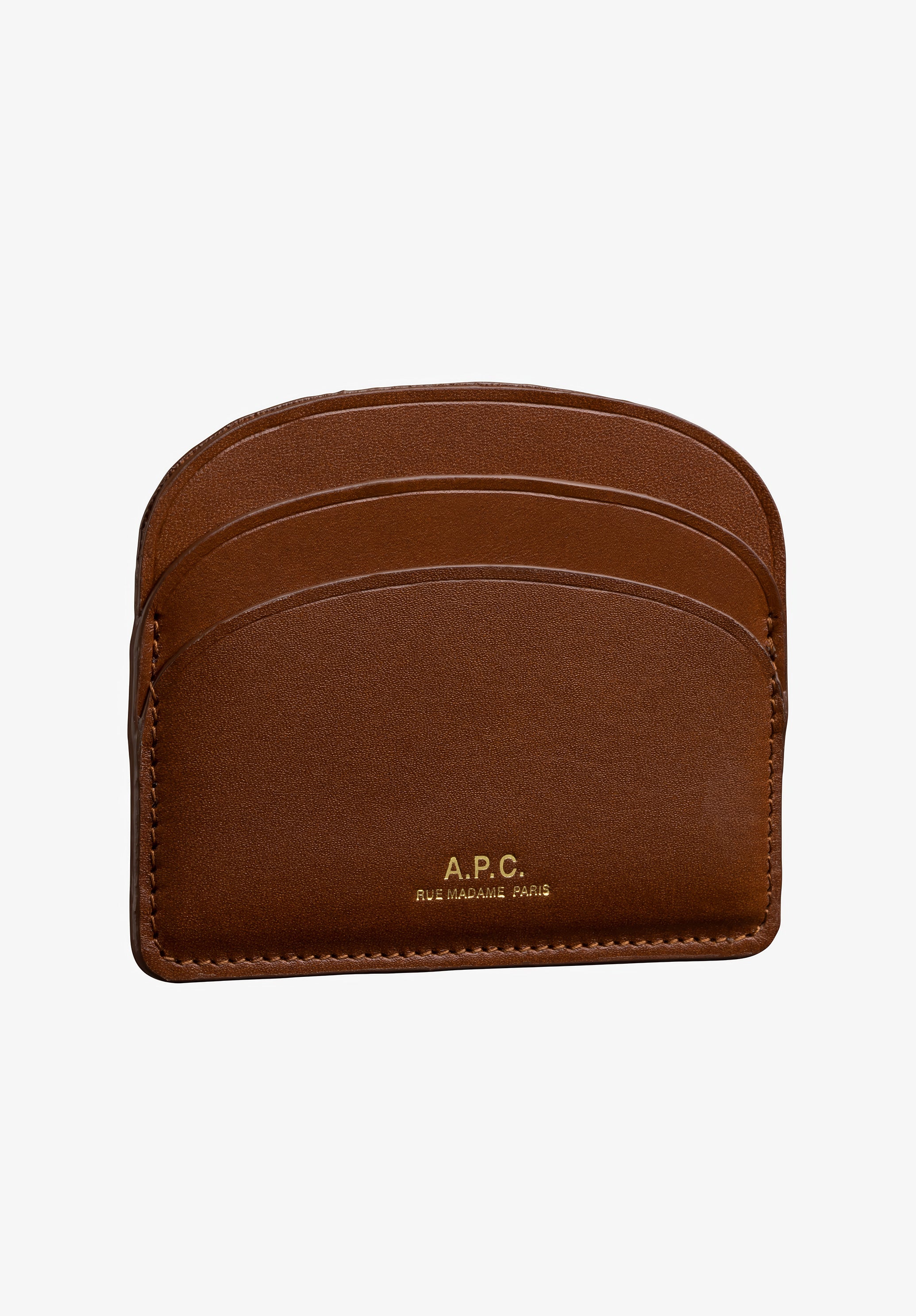 A.P.C. BAGS Demi-Lune Kartenhalter TU Rindsleder